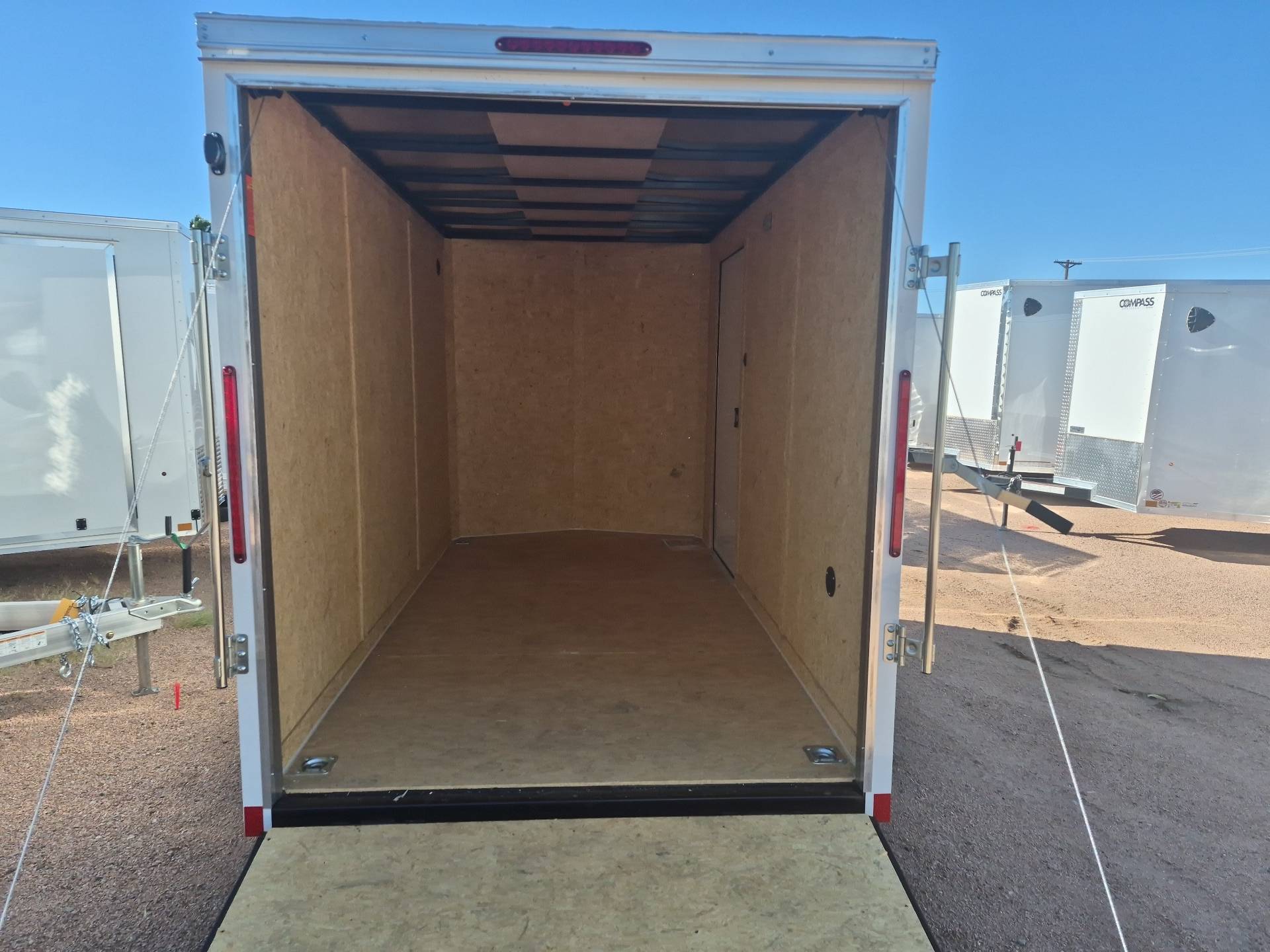 Compass 12x6 Indigo DLX, 3K GVWR, Ramp Door