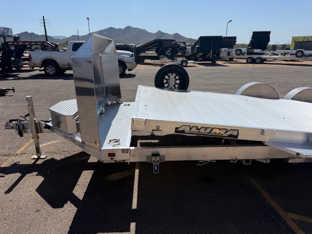 Aluma 18'x82" Aluminum 8218LP TILT Trailer w/ Ramps (8218LP-TILT)