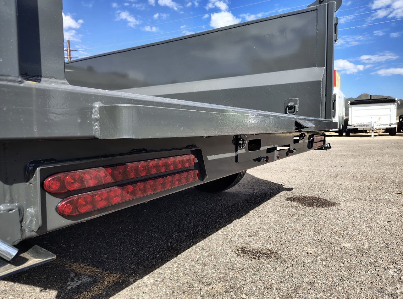ARC Trailers 14'x83" Gooseneck Telescopic Dump Trailer w/ 36" Sides (GDT)