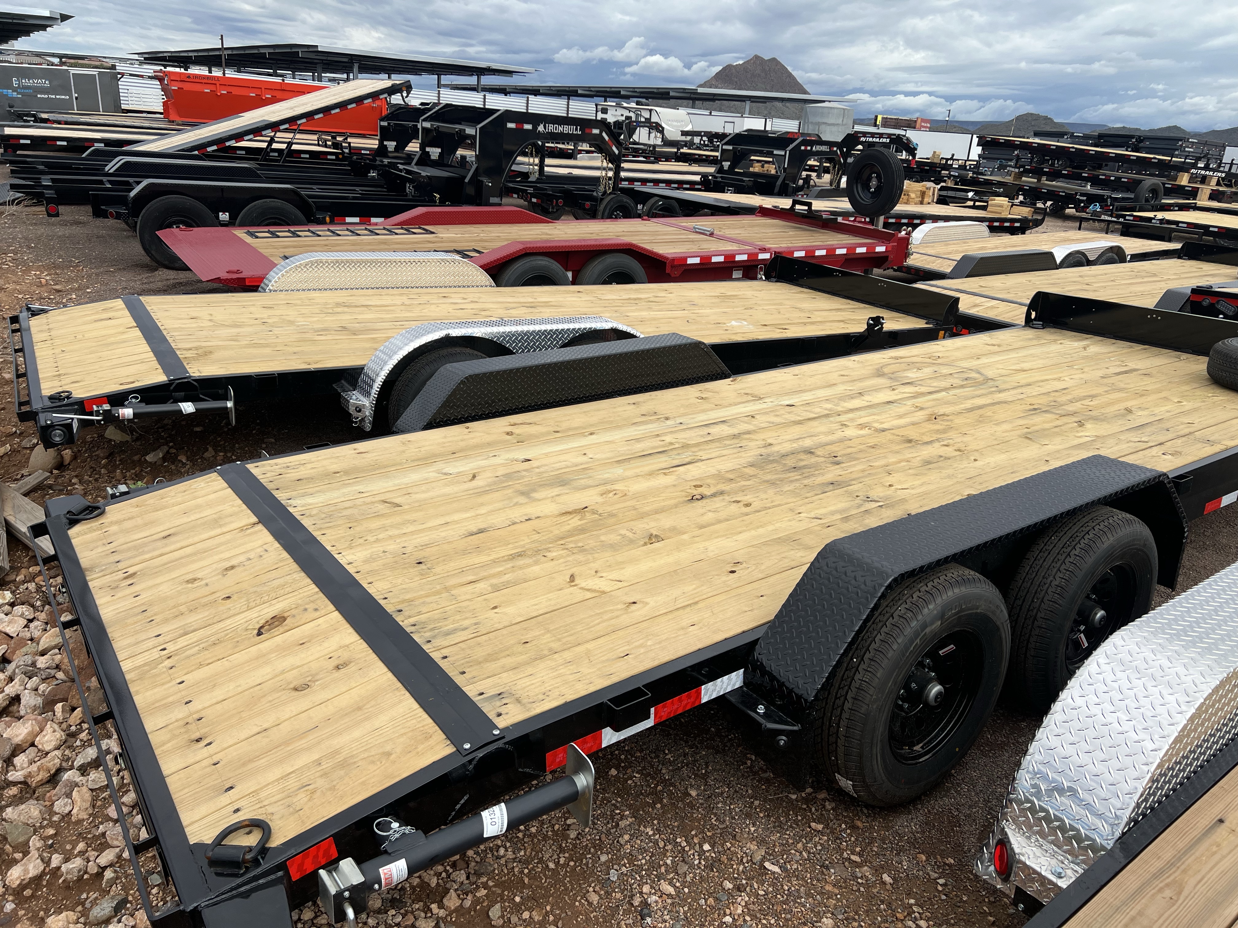 Load Trail 20x83 Tandem Axle Car Hauler, 10K GVWR, Slide In Ramps
