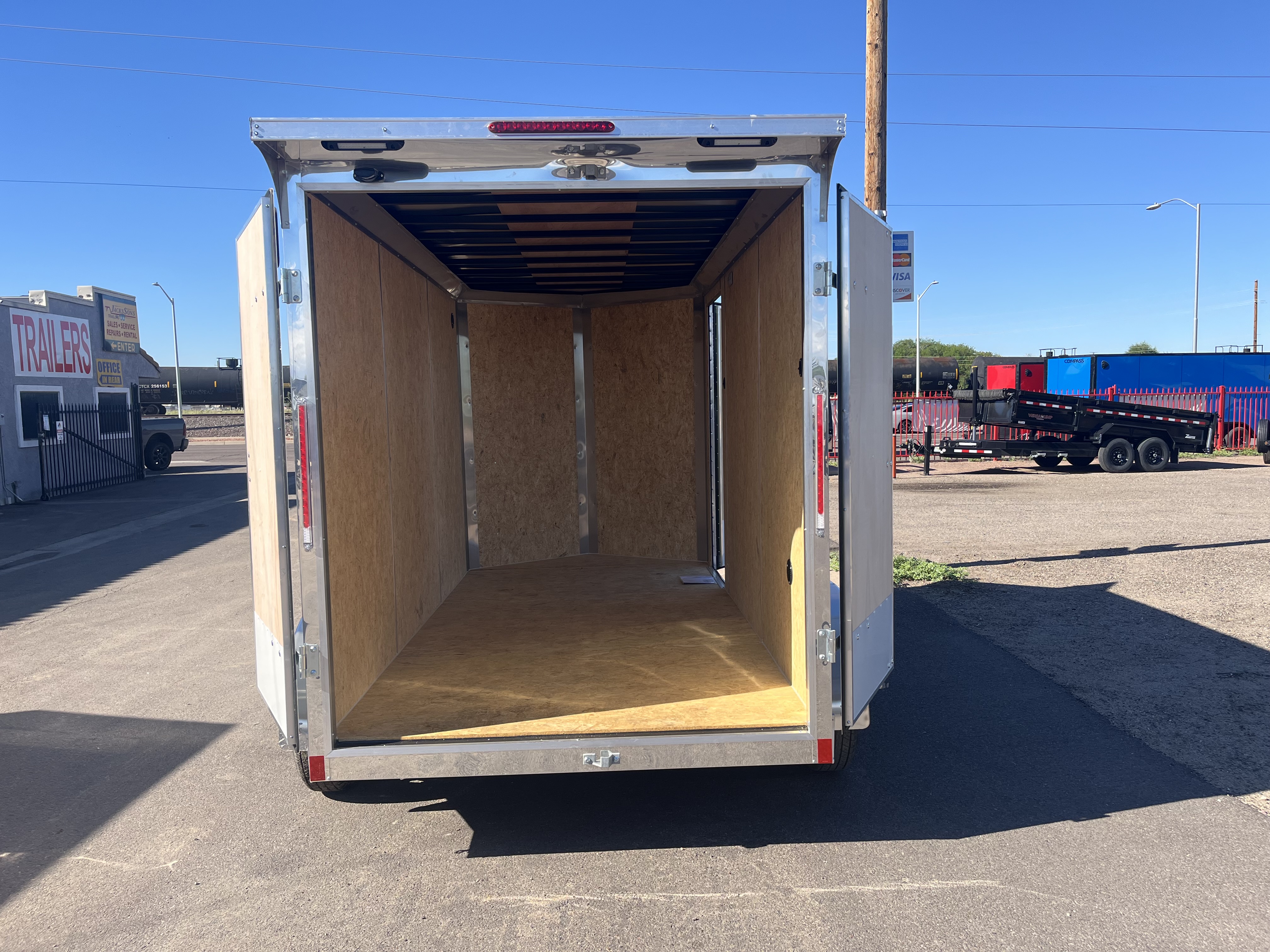 Compass 12x6 Jasper SE, 7K GVWR, Rear Double Doors
