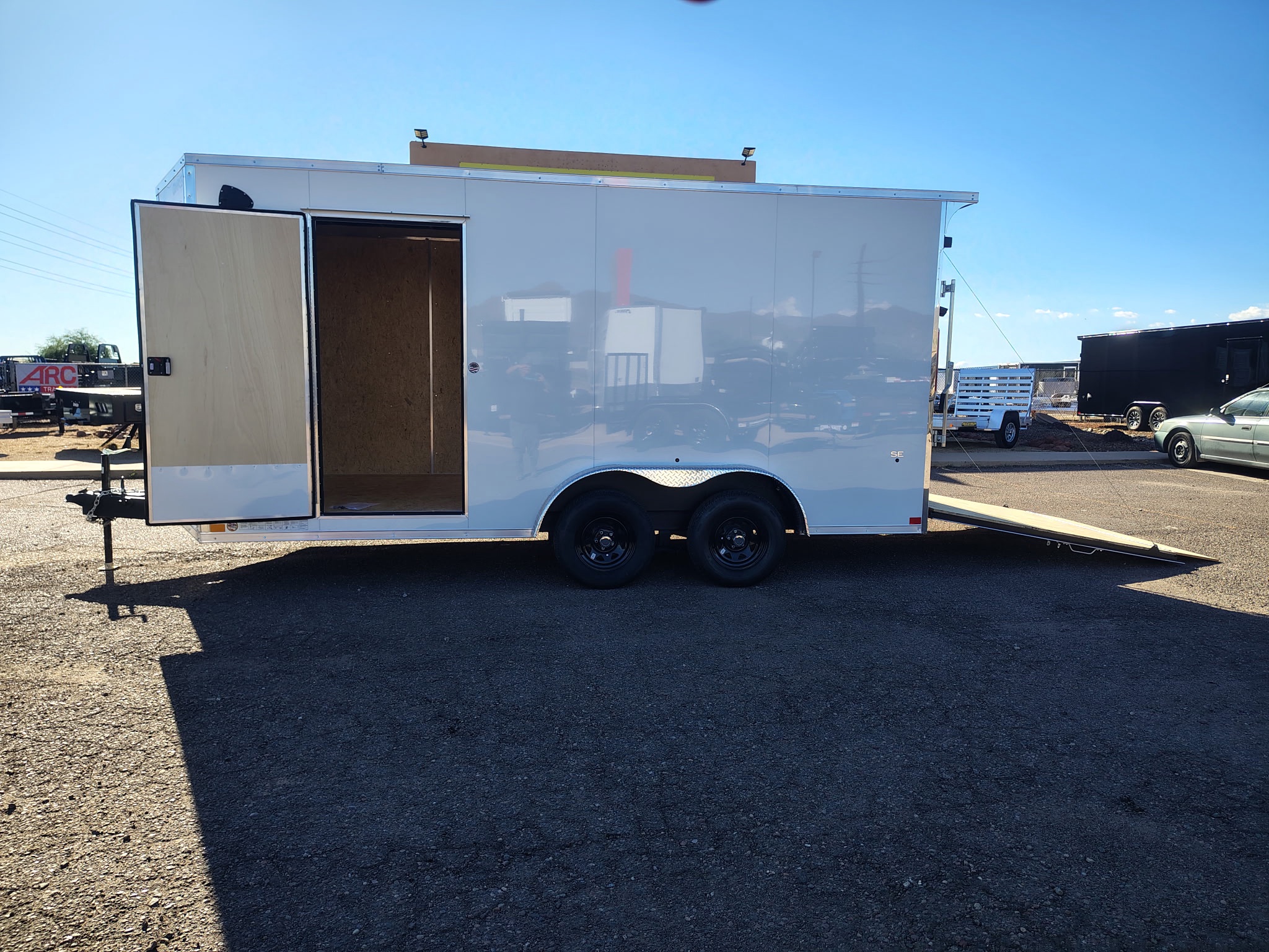 Compass 16x7.5 Jasper SE, 7K GVWR, Ramp Door