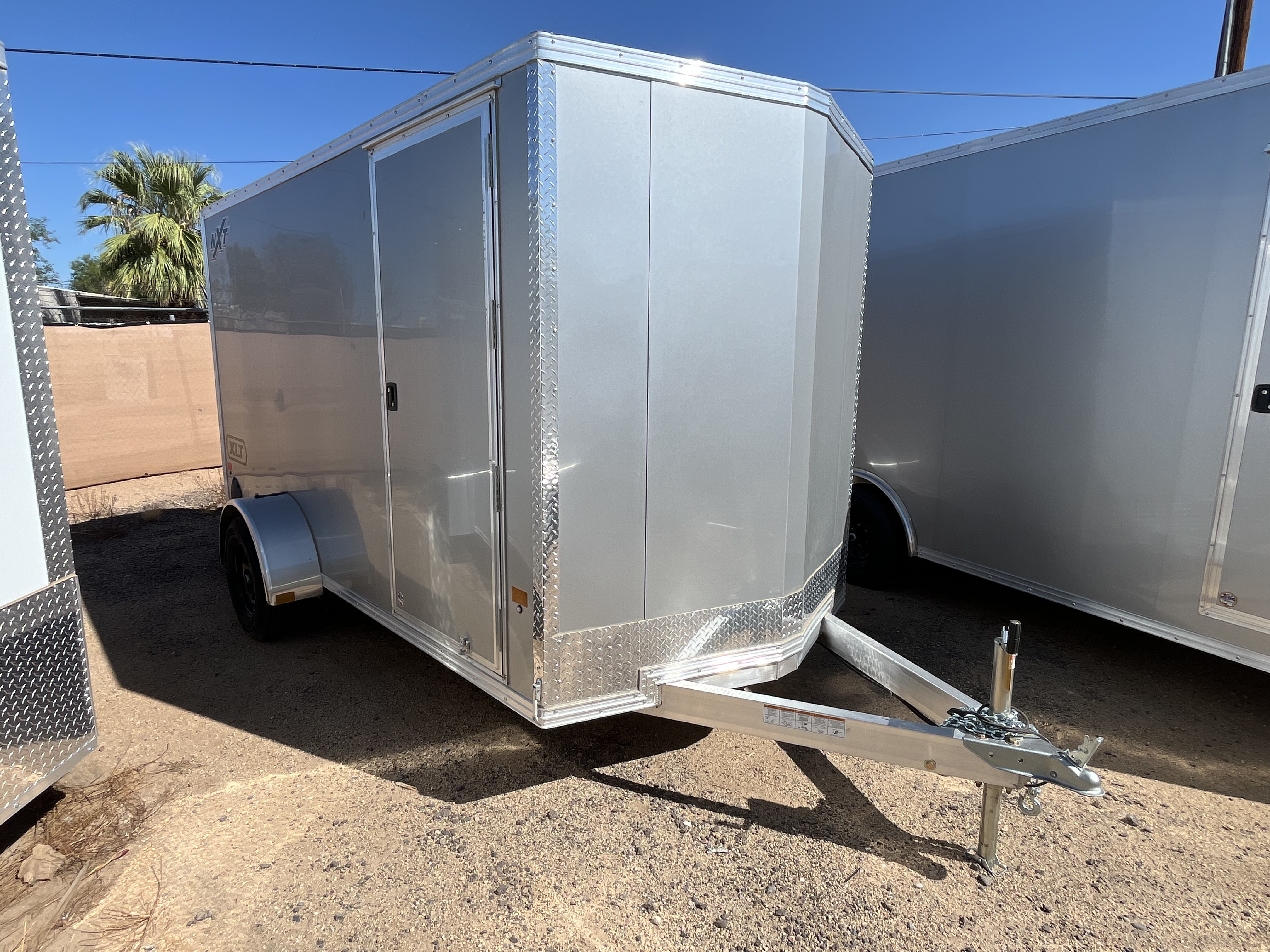 EZ Hauler 6'x12' Enclosed Cargo Trailer w/ Rear Ramp Door (NXT)