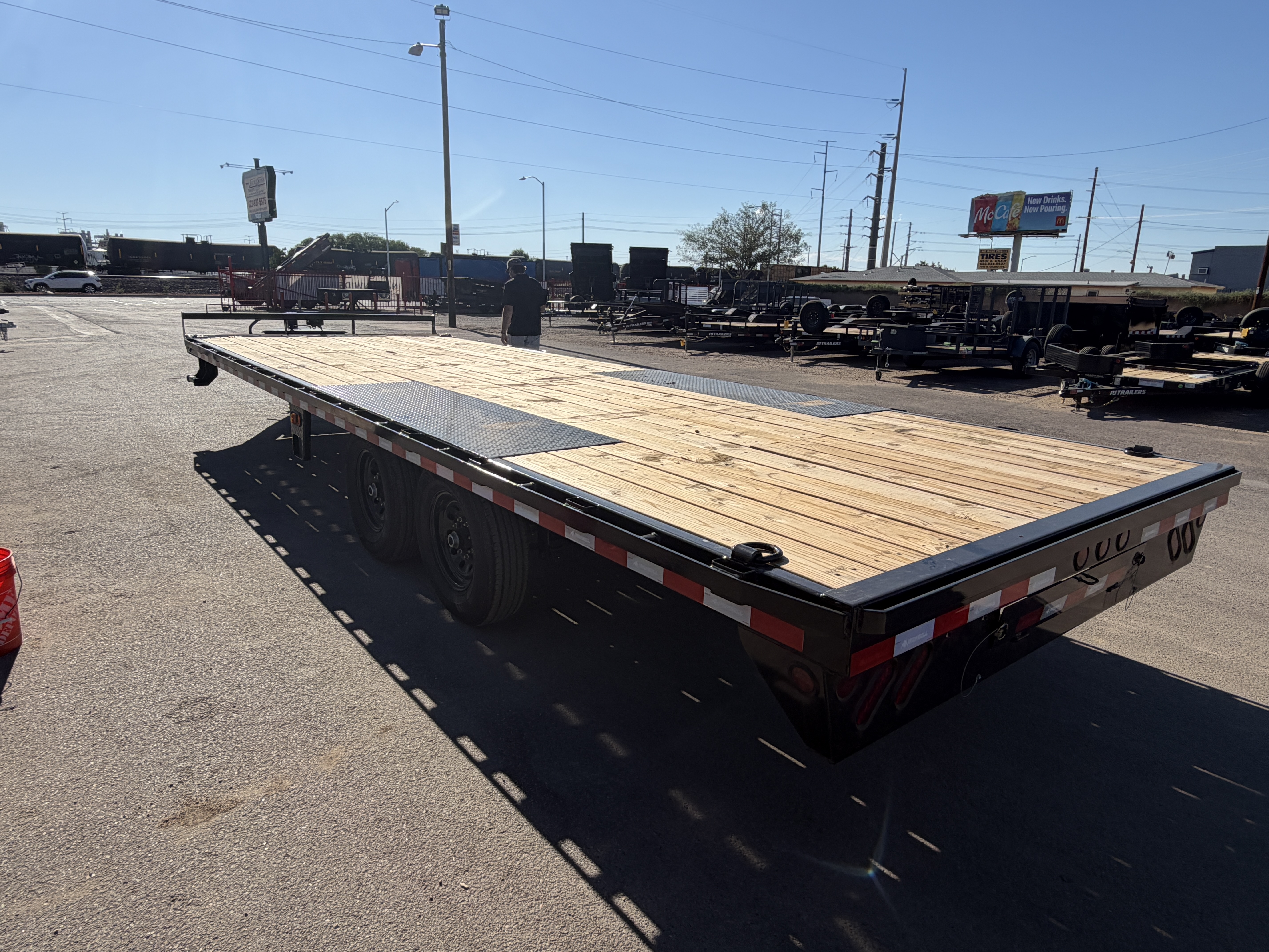 Iron Bull 24'x102" Pintle Deckover Tilt Trailer (TDP)