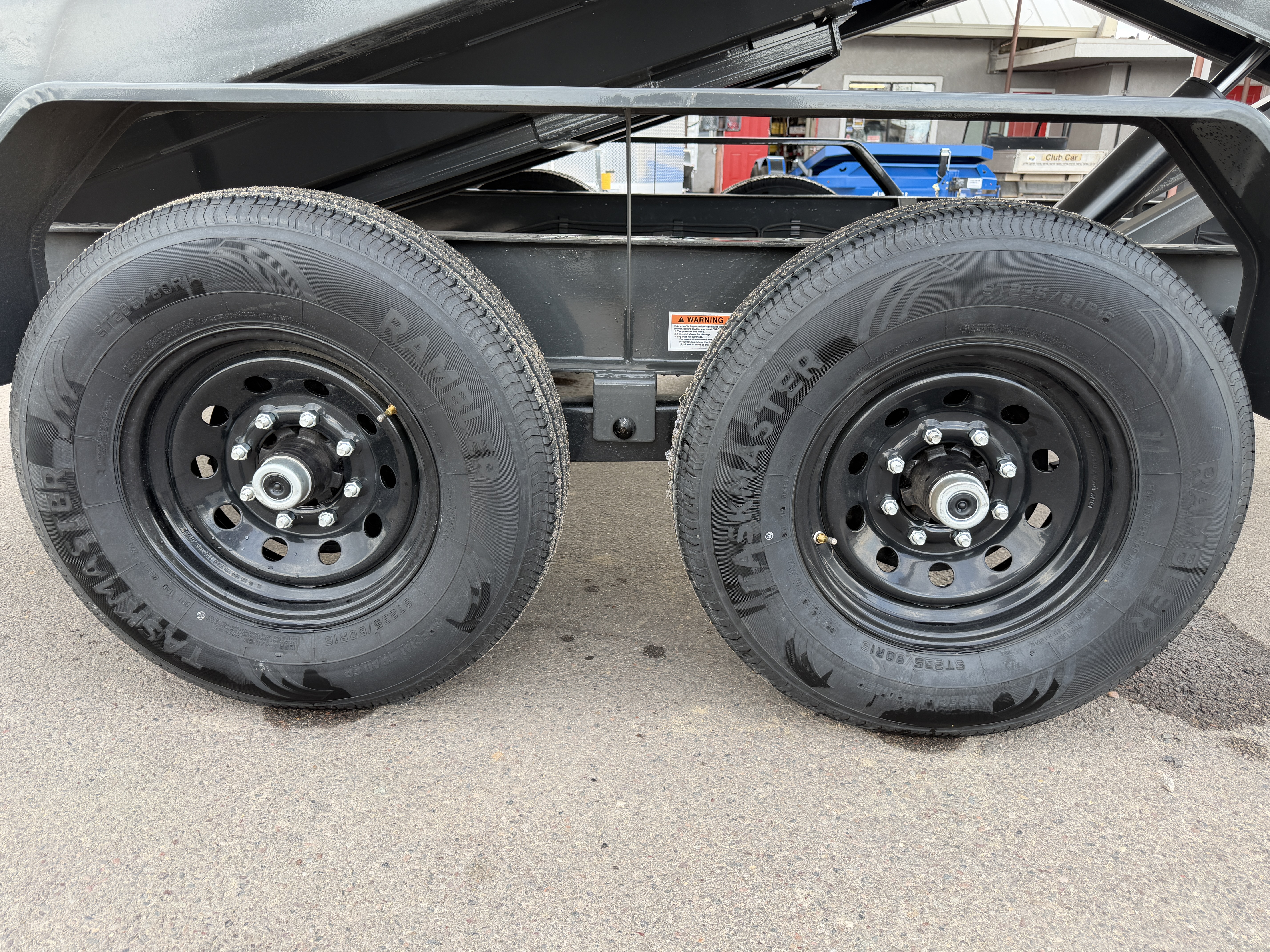 ARC Trailers 14'x83" Bumper Pull Scissor Lift Dump Trailer (BDZ)