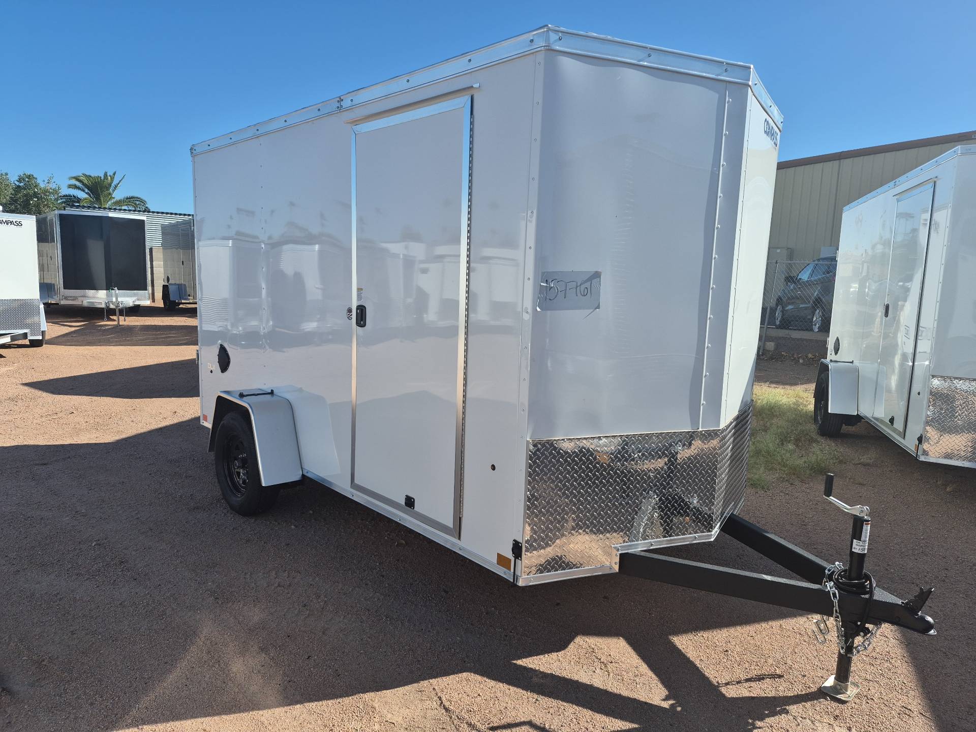 Compass 12x6 Indigo DLX, 3K GVWR, Ramp Door