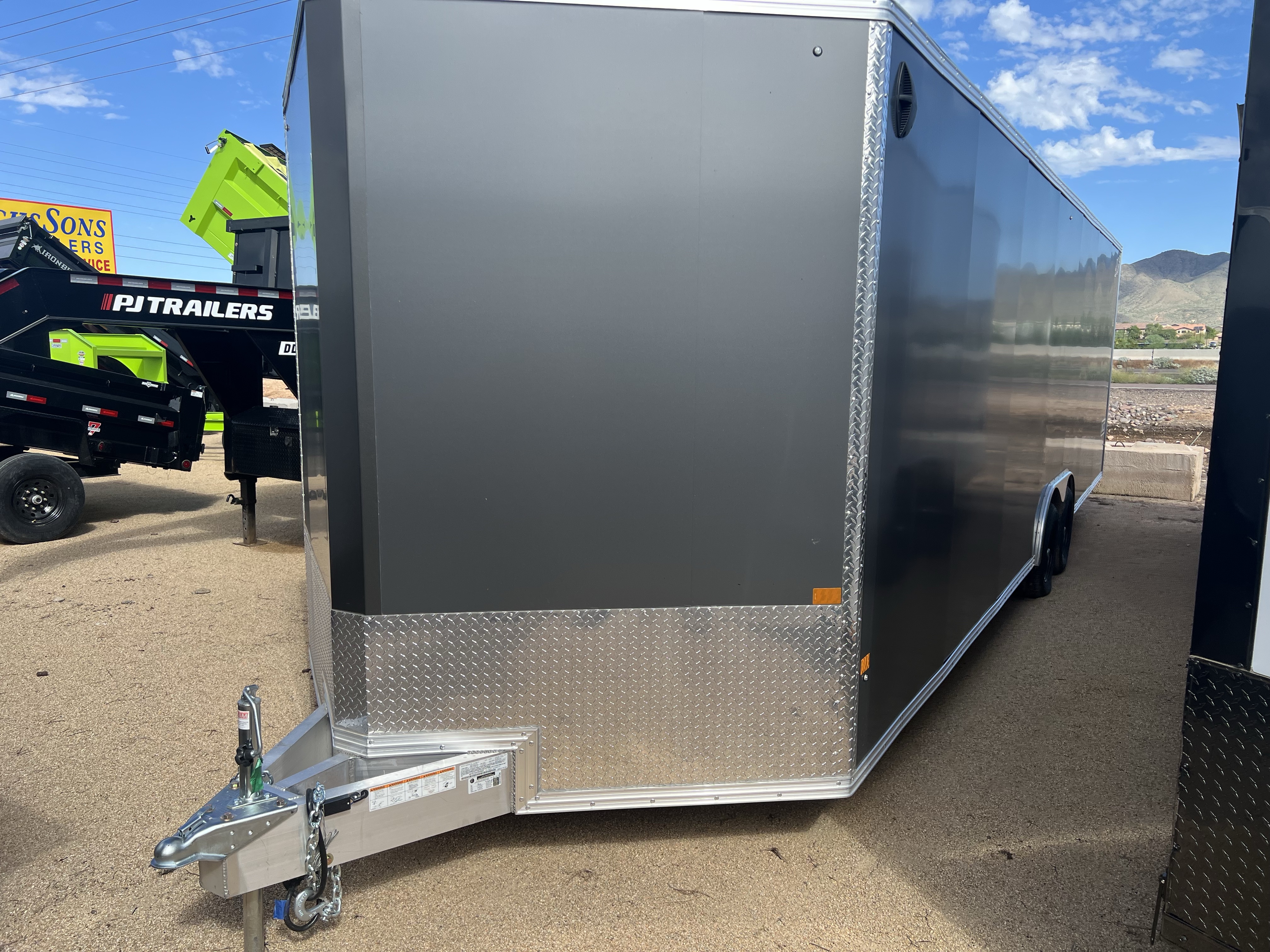 TRITON 28x8.5 All Aluminum XLT-P Car Hauler, 10K GVWR, Ramp Door
