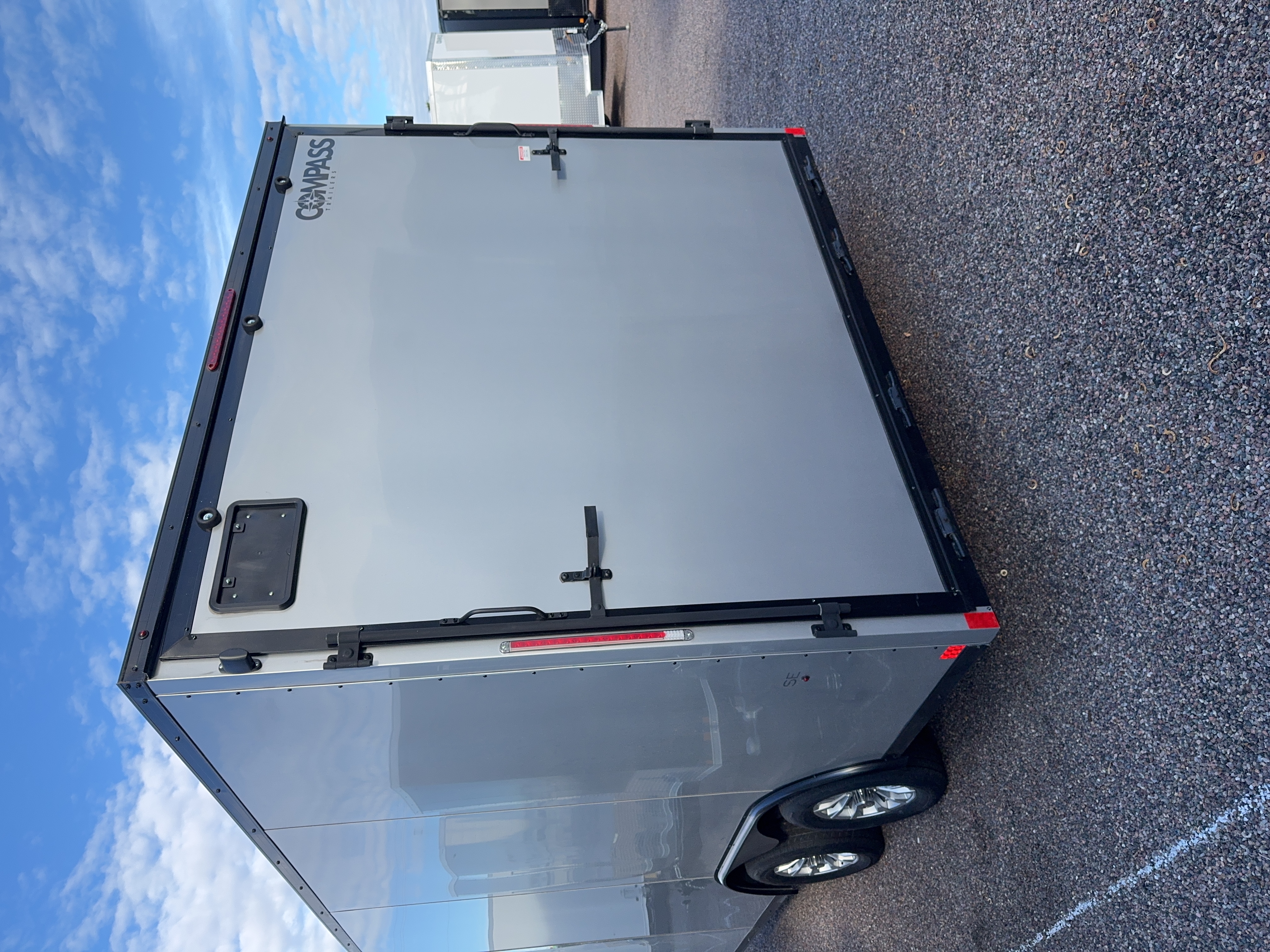 Compass 16x8.5 Jasper SE Car Hauler, 7K GVWR, Ramp Door