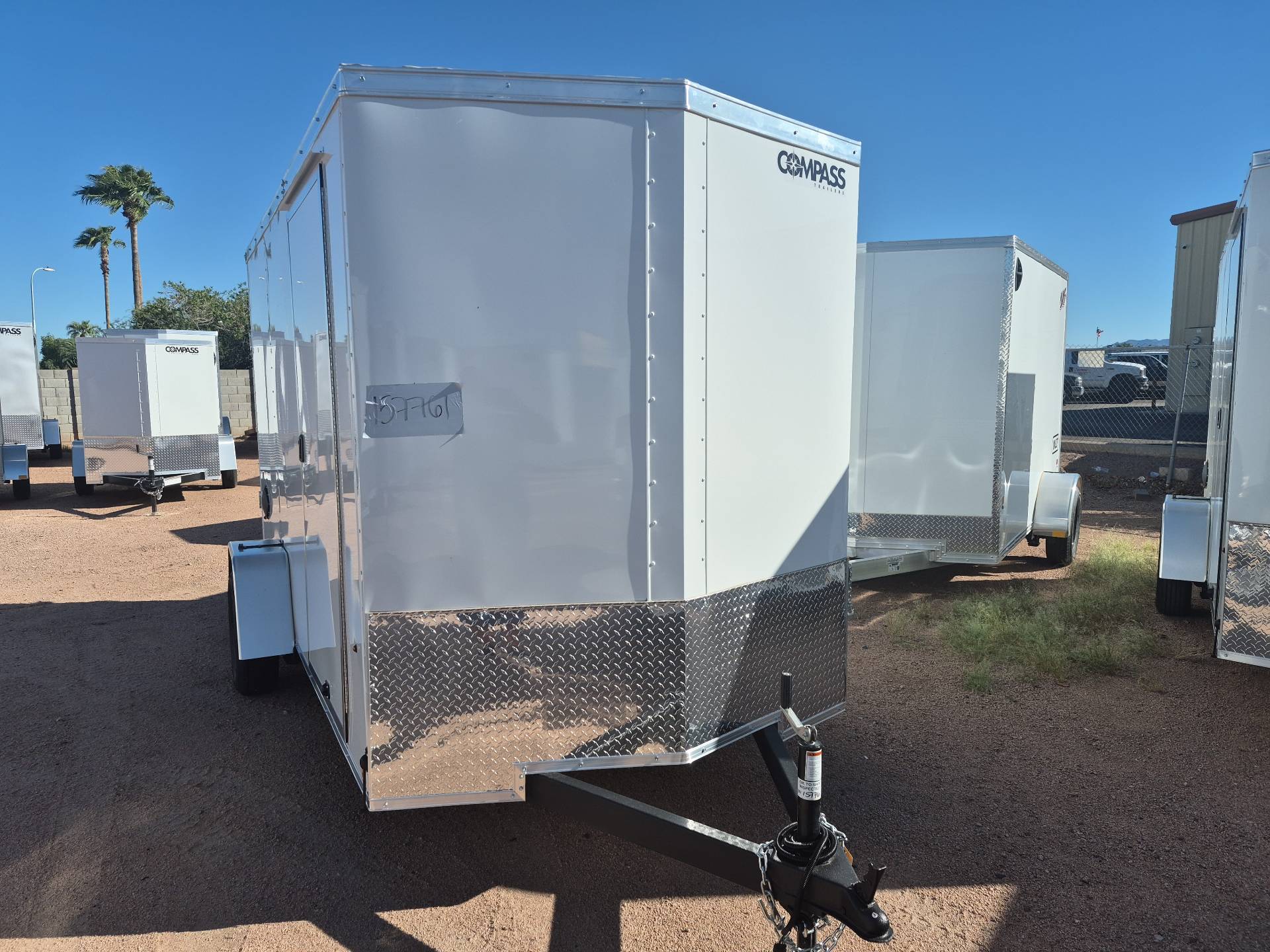 Compass 12x6 Indigo DLX, 3K GVWR, Ramp Door