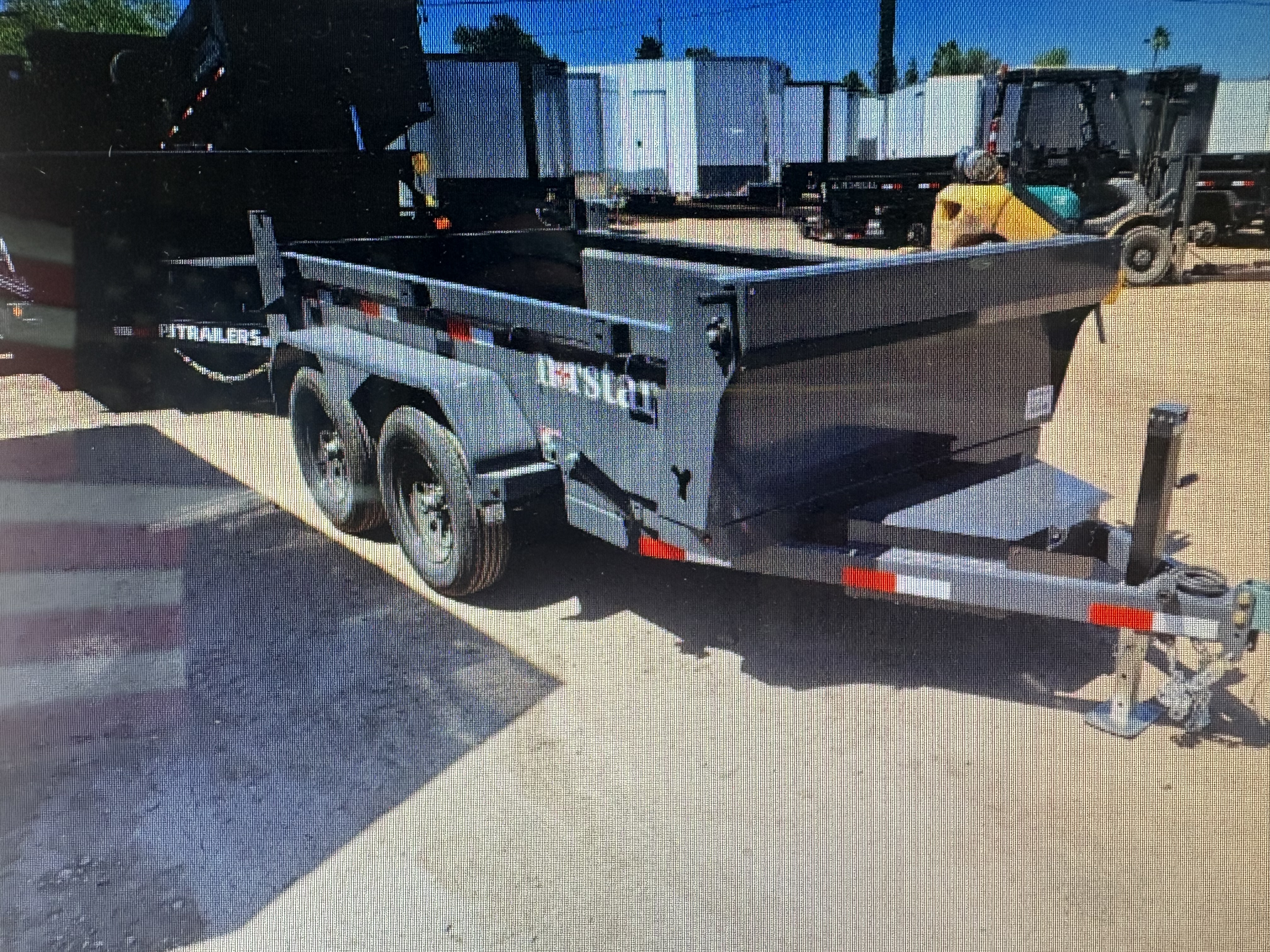Norstar 10x60 Norstar Tandem Axle Dump, 7K GVWR, 20" Sides