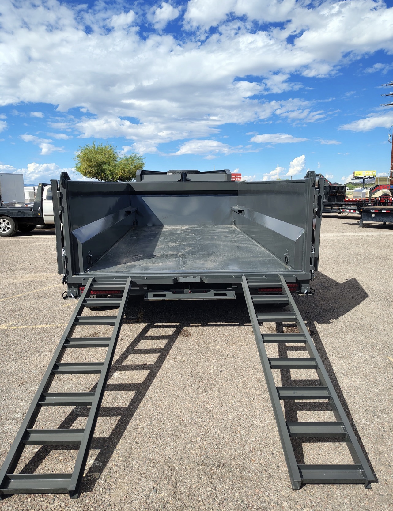ARC Trailers 14'x83" Gooseneck Telescopic Dump Trailer w/ 36" Sides (GDT)