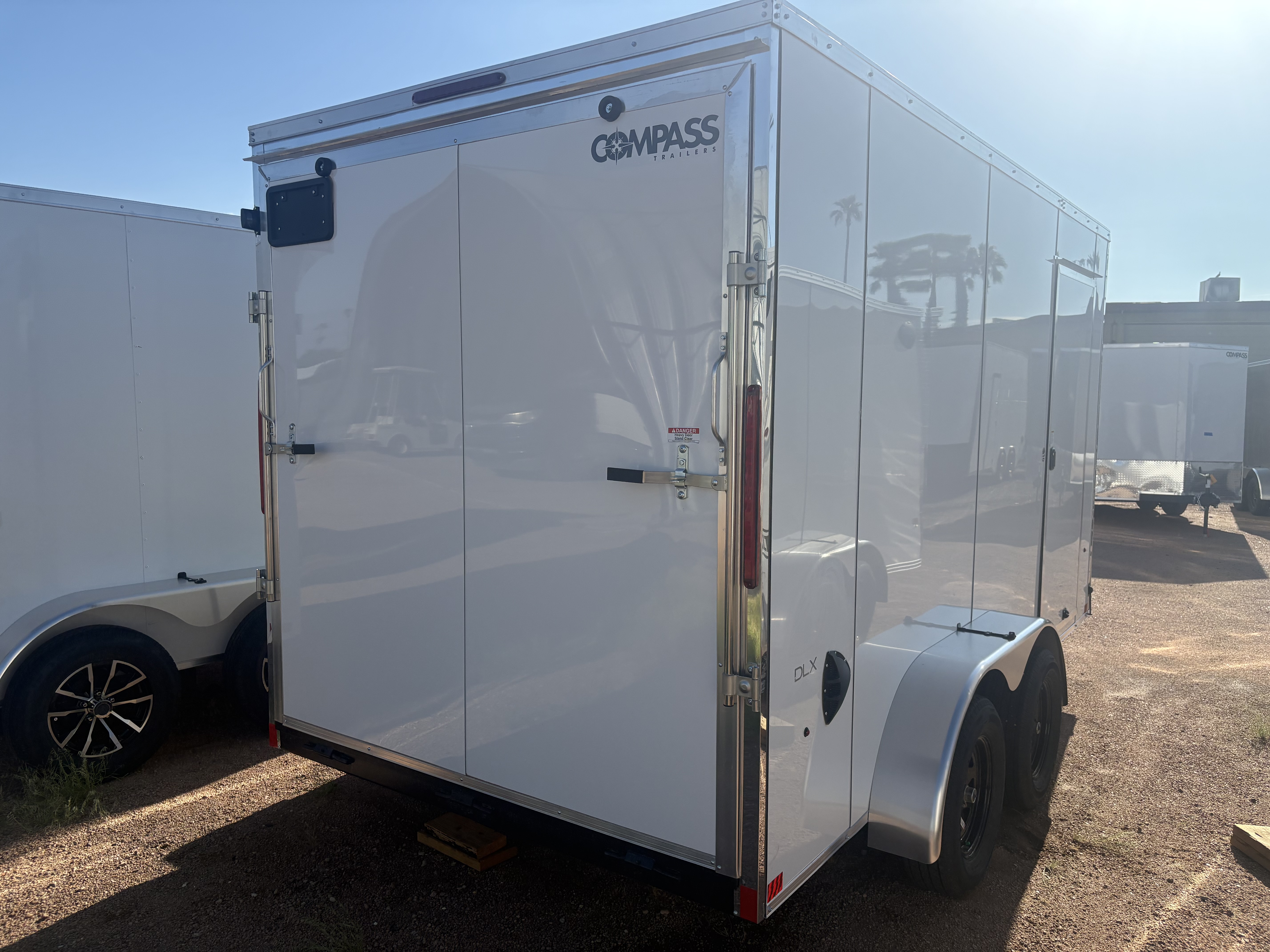 Compass 14x7 Indigo DLX, 7K GVWR, Ramp Door