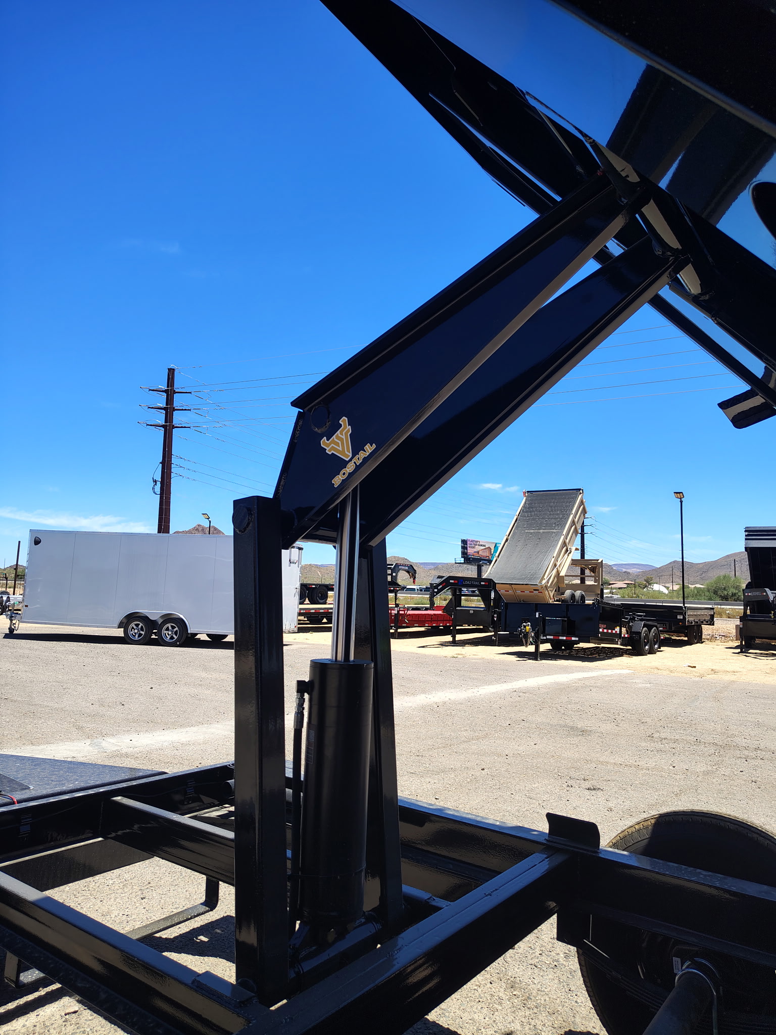 Norstar 12x72 IronBull Tandem Axle Dump, 15K GVWR, 24" Sides, Solar Charger