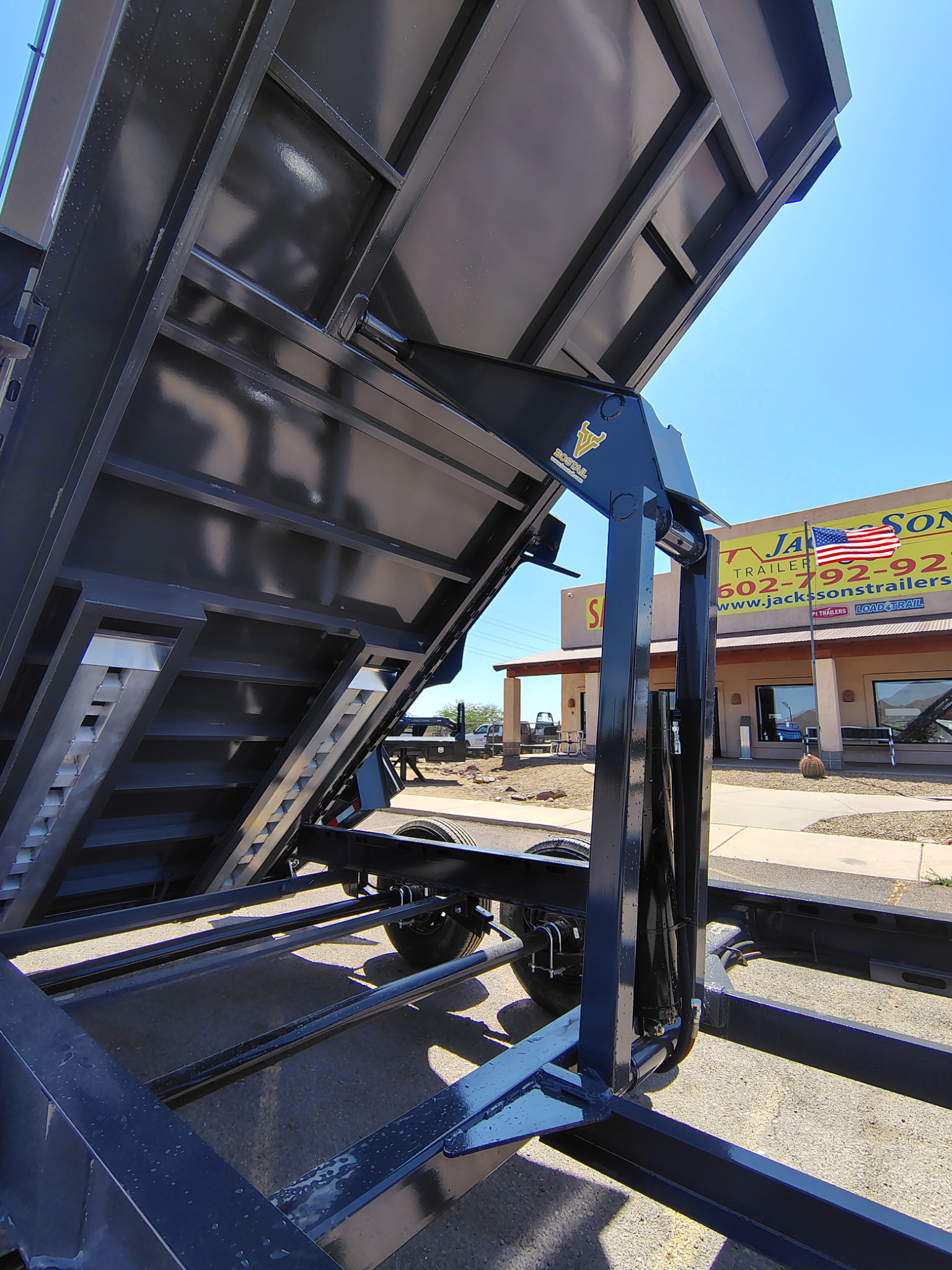 Norstar 16x83 Ironbull Tandem Axle Dump, 15K GVWR, 24" Sides