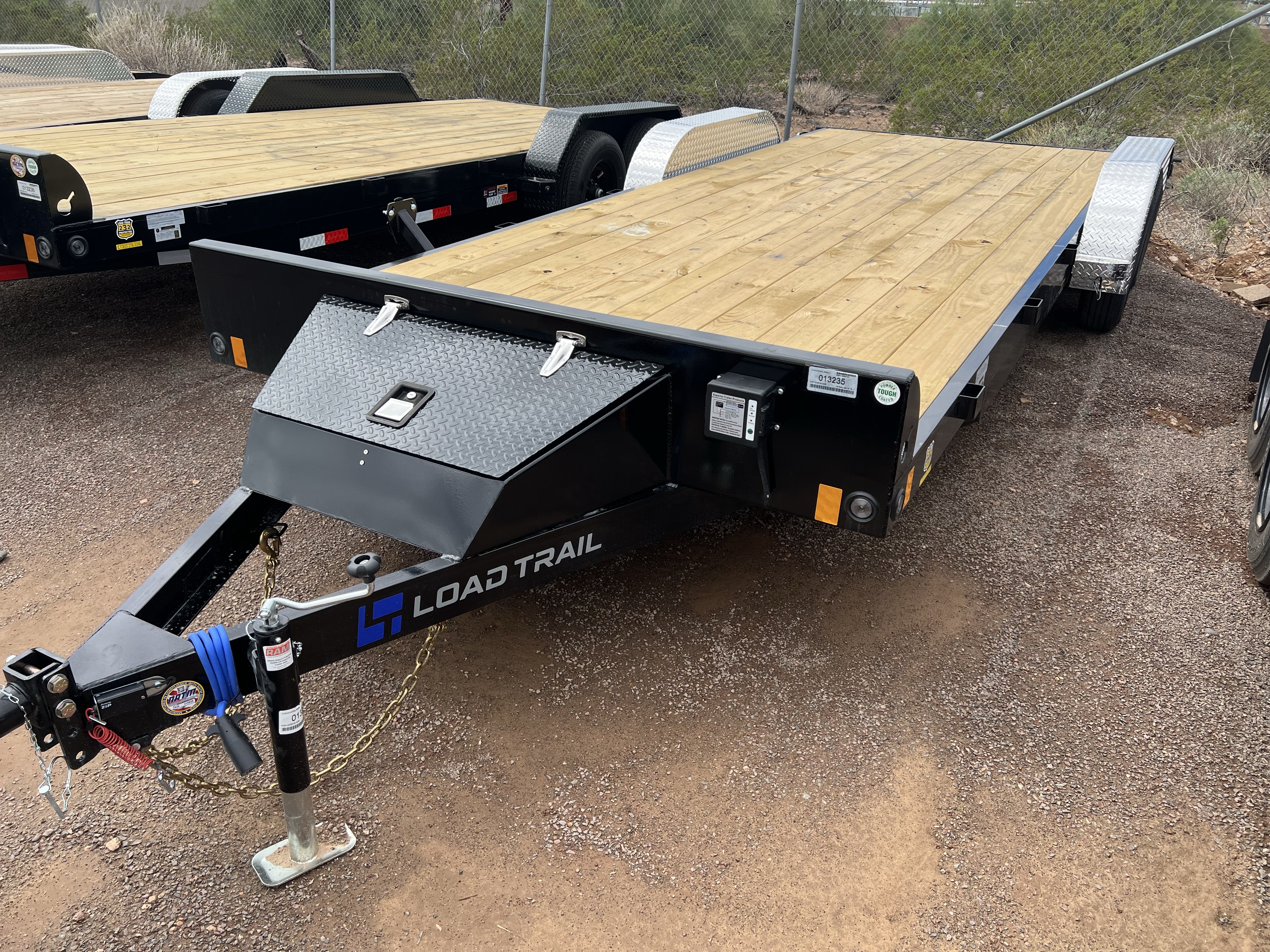 Load Trail 20x83 Tandem Axle Car Hauler, 7K GVWR, Slide In Ramps