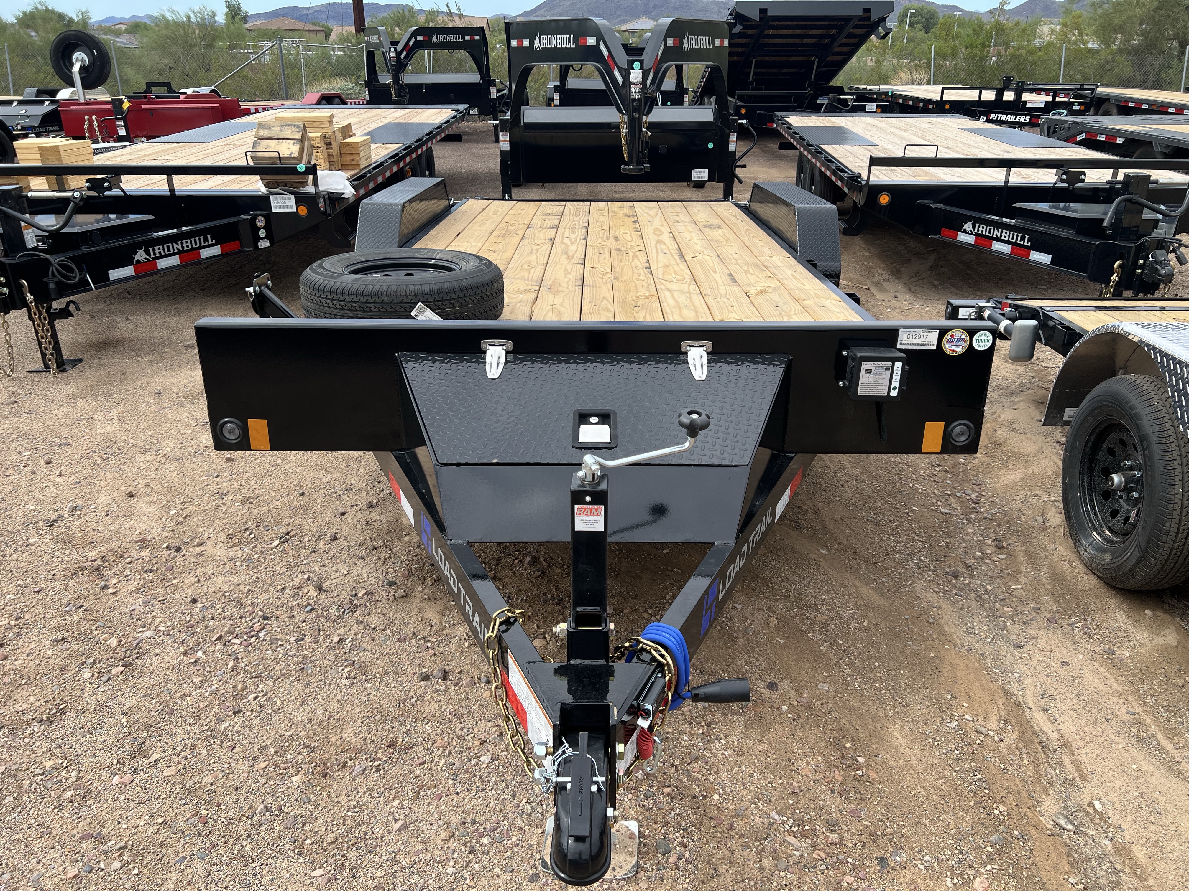 Load Trail 18x83 Tandem Axle Car Hauler, 10K GVWR, Slide In Ramps