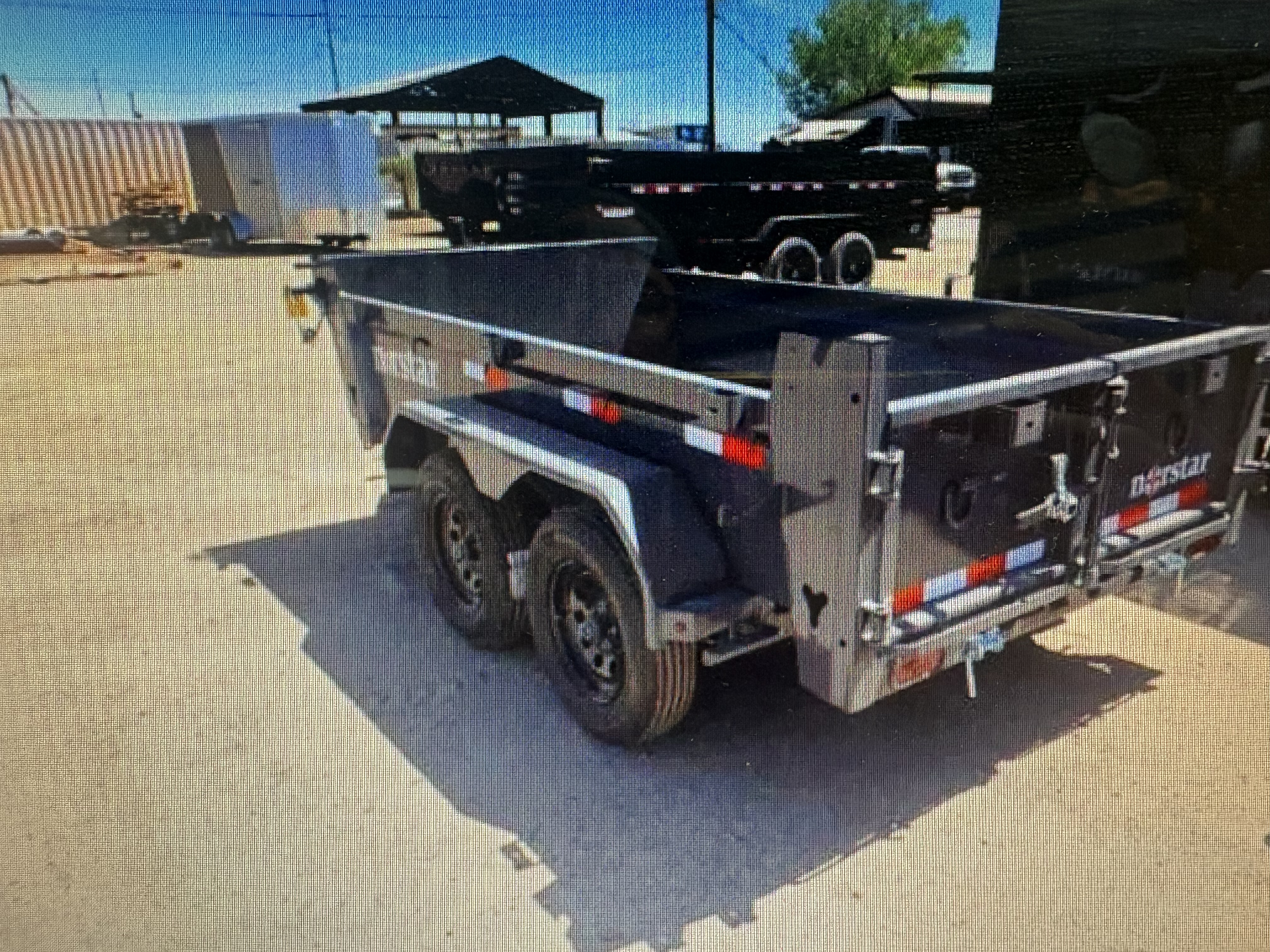 Norstar 10x60 Norstar Tandem Axle Dump, 7K GVWR, 20" Sides