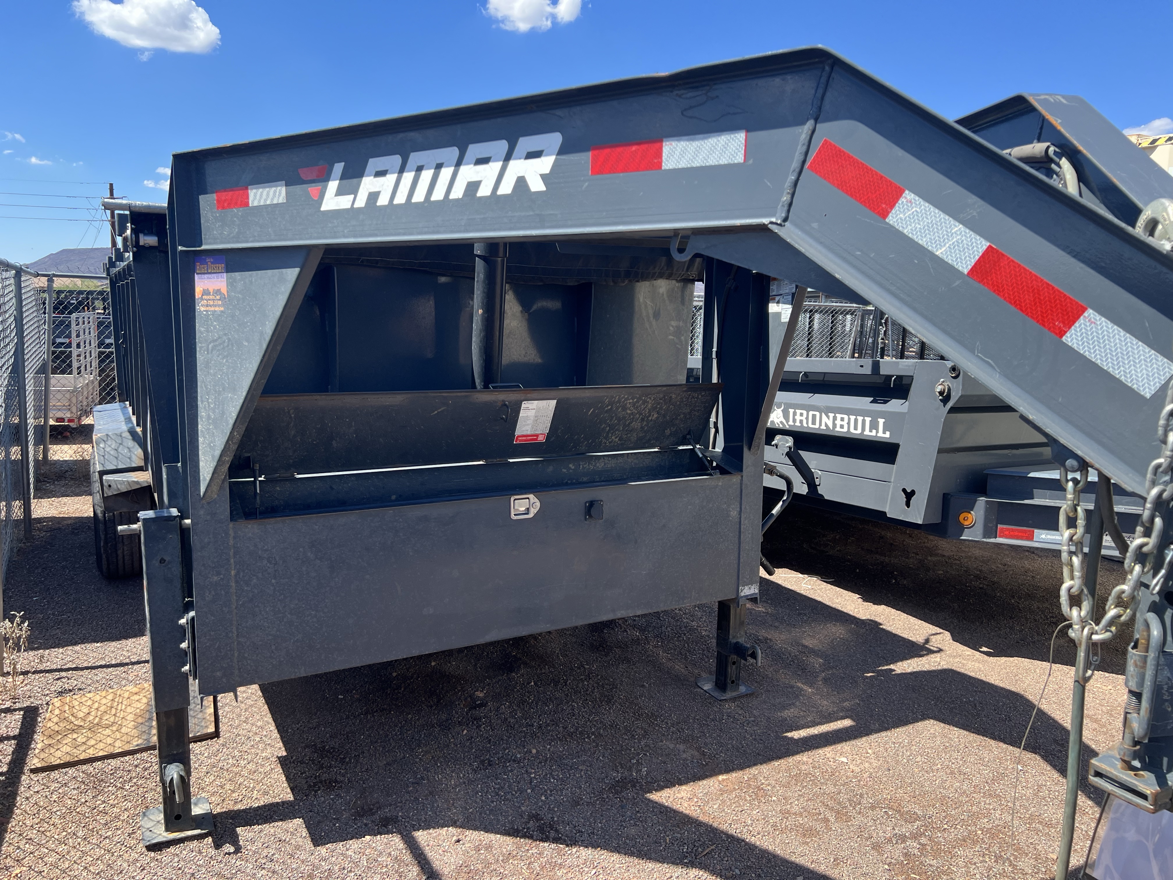 Lamar 16X83 Goosenseck Dump14K GVWR 48" Sides