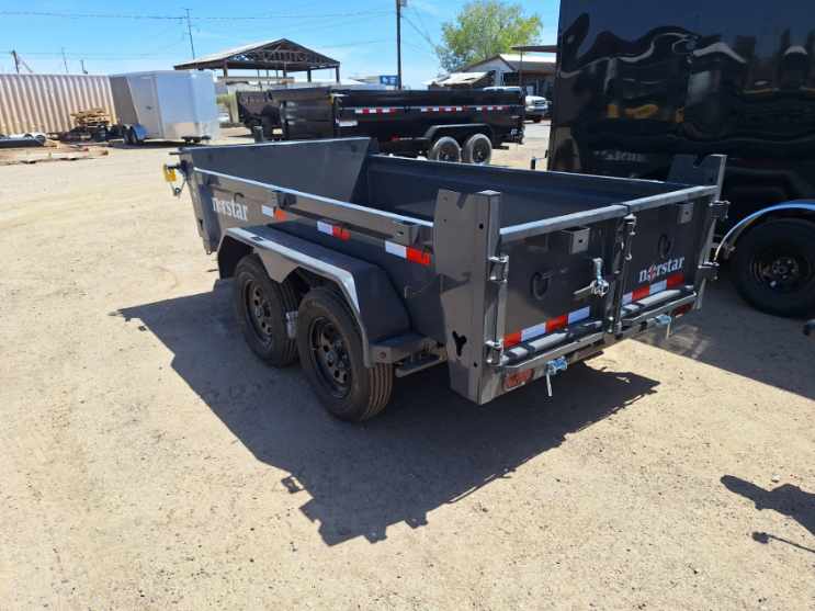 Norstar 10x60 Norstar Tandem Axle Dump, 7K GVWR, 20" Sides