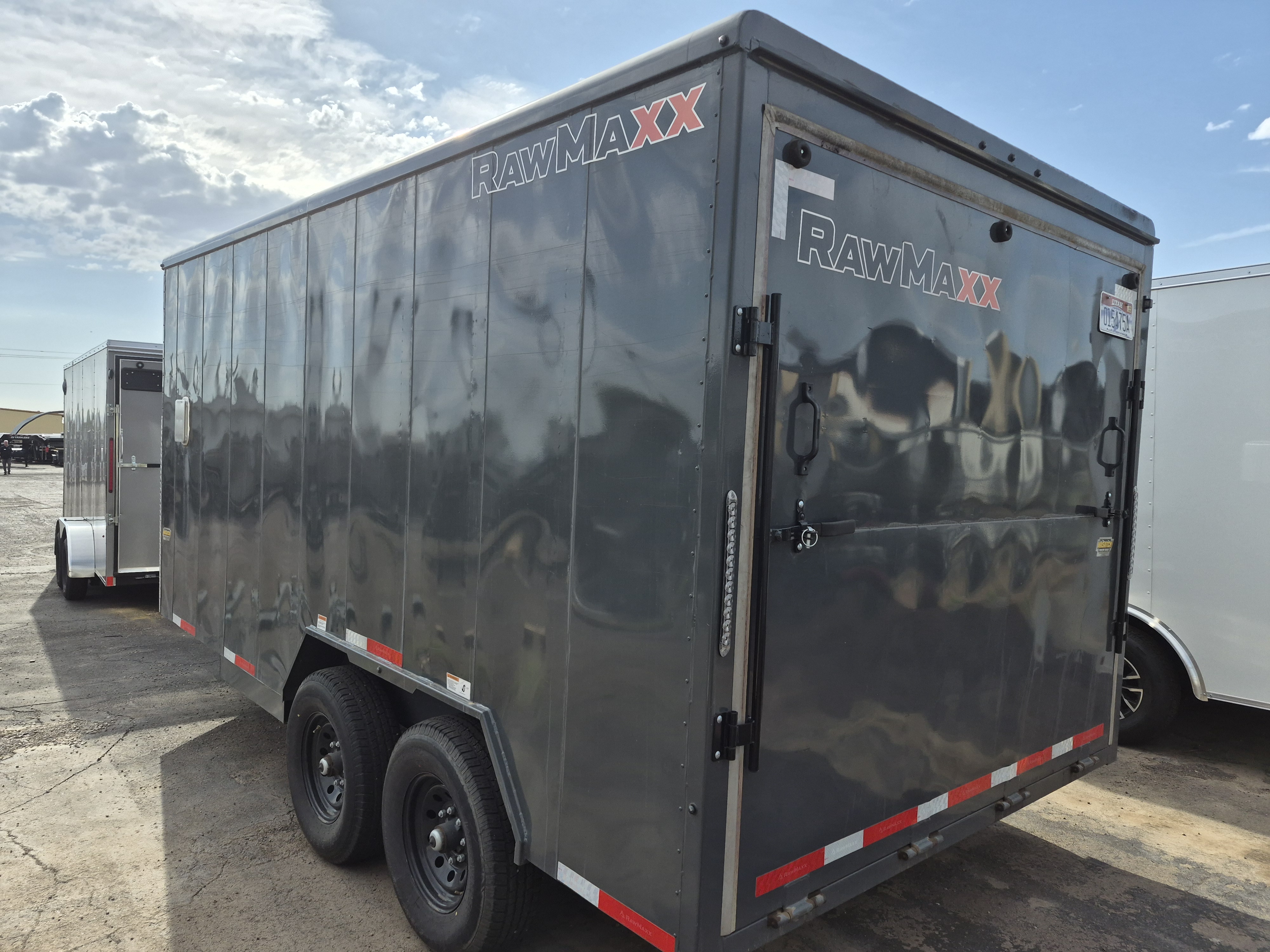 Rawmaxx Rawmax 8.5x16 Cargo Trailer 14k GVW all steel construction