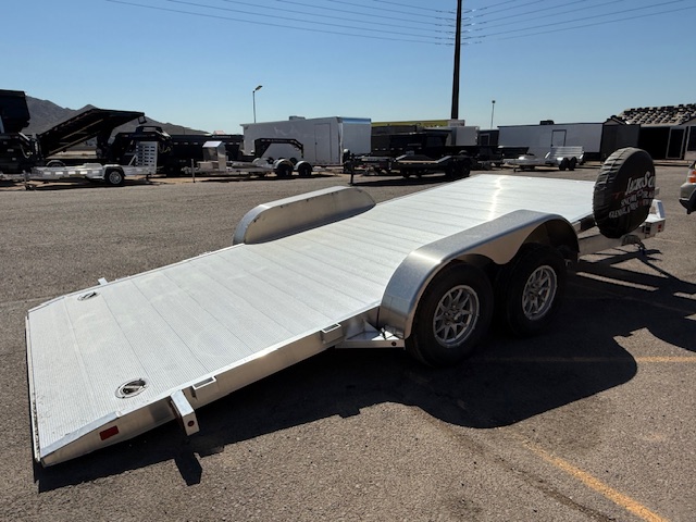 Aluma 18x82 All Aluminum, 7K GVWR, Tandem Axle, Tilt - 8218TILT-TA-EL-RTD