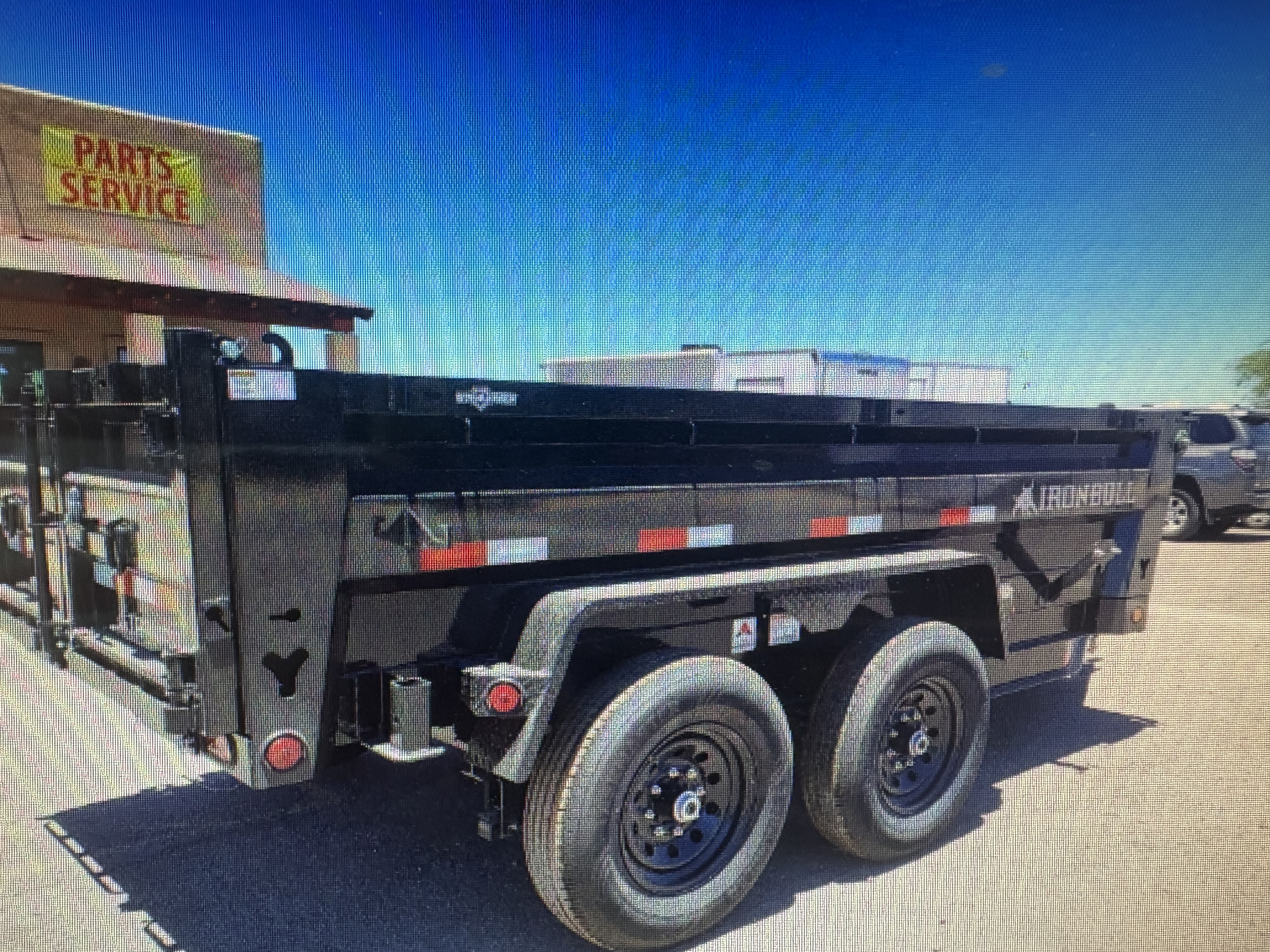 Norstar 12x72 IronBull Tandem Axle Dump, 15K GVWR, 24" Sides, Solar Charger