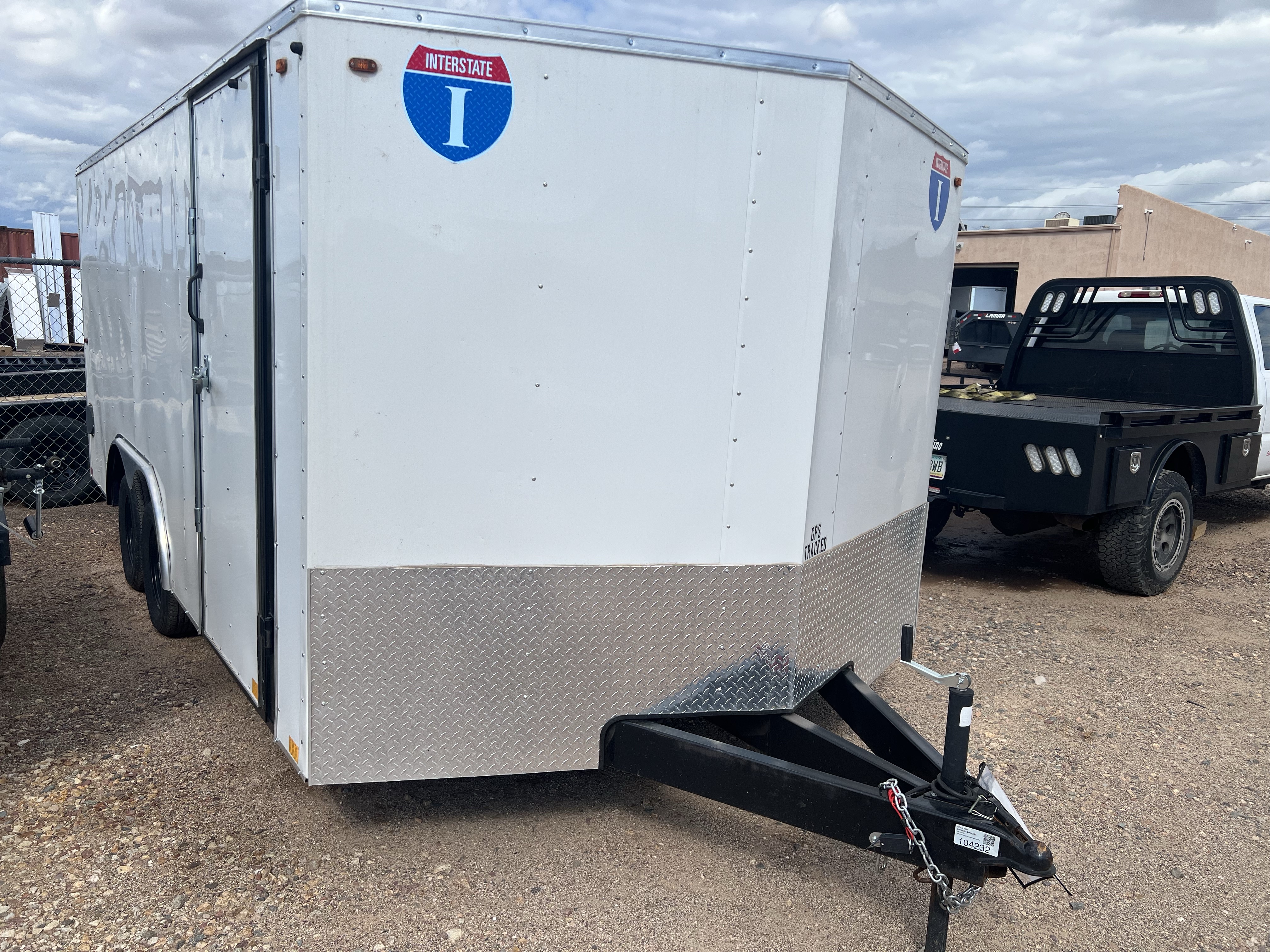Interstate 8.5 x 16 Tandem Axle, 7K GVWR, Ramp Door