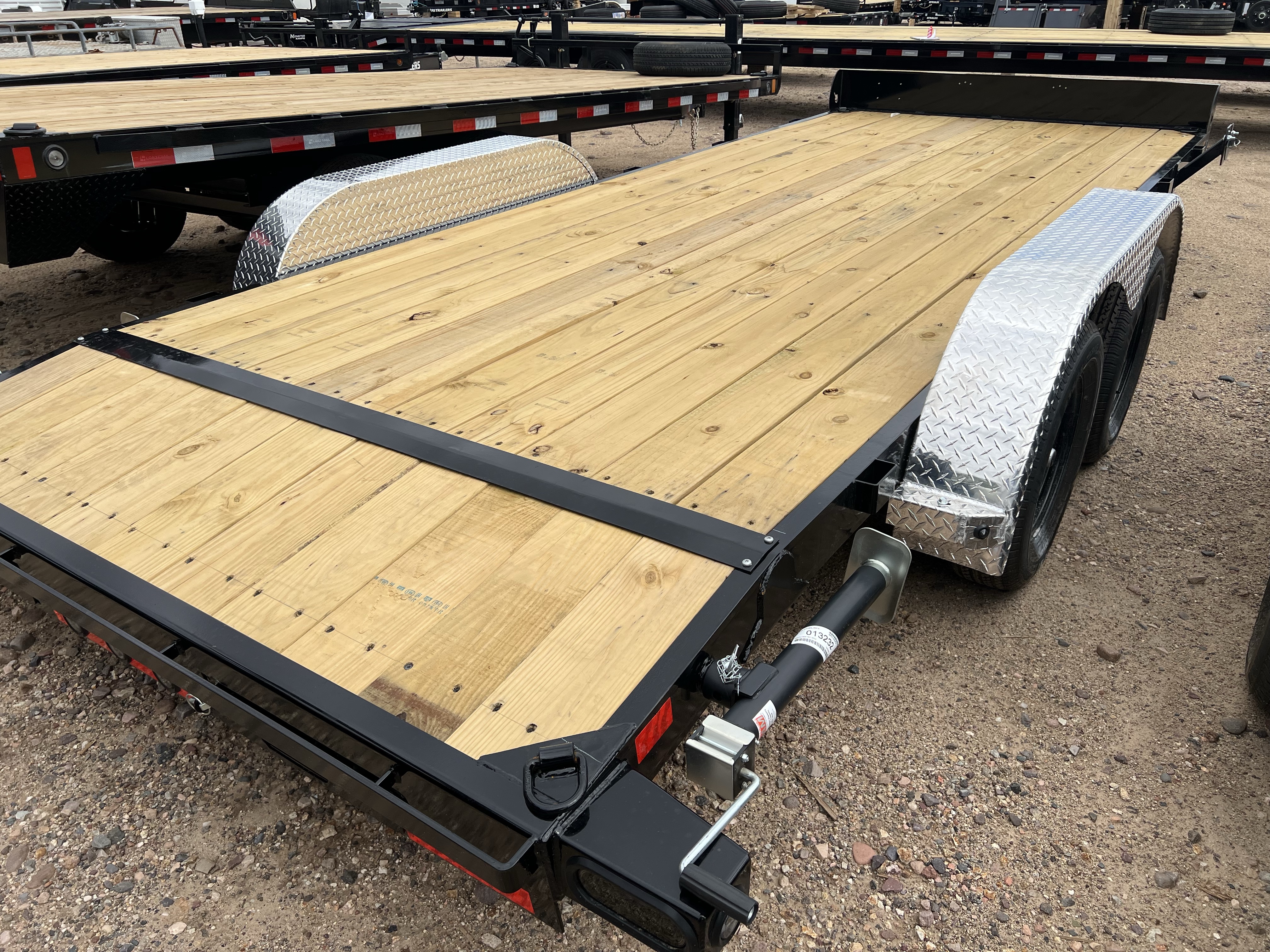 Load Trail 18x83 Tandem Axle Car Hauler, 7K GVWR, Slide In Ramps