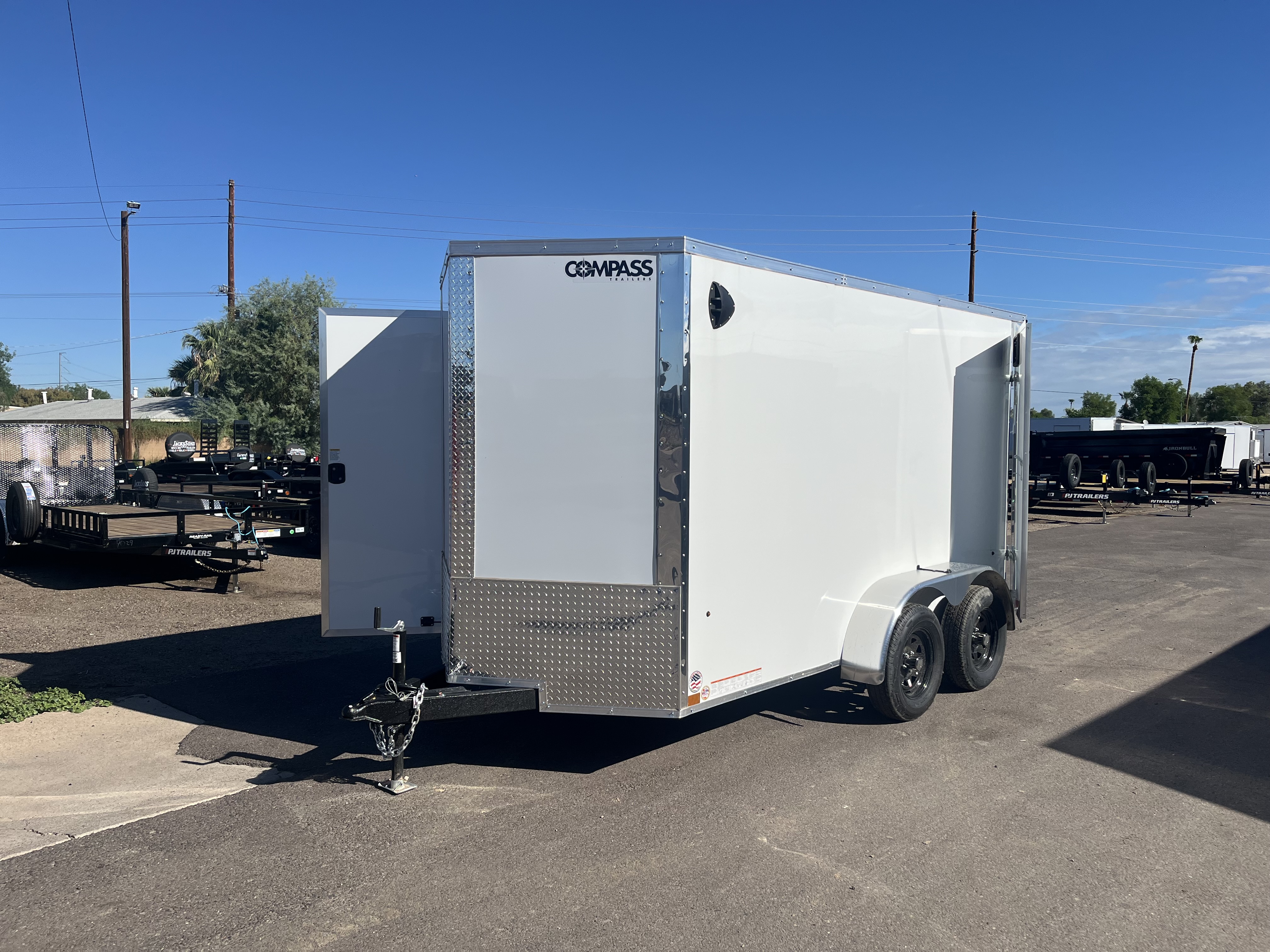 Compass 12x6 Jasper SE, 7K GVWR, Rear Double Doors