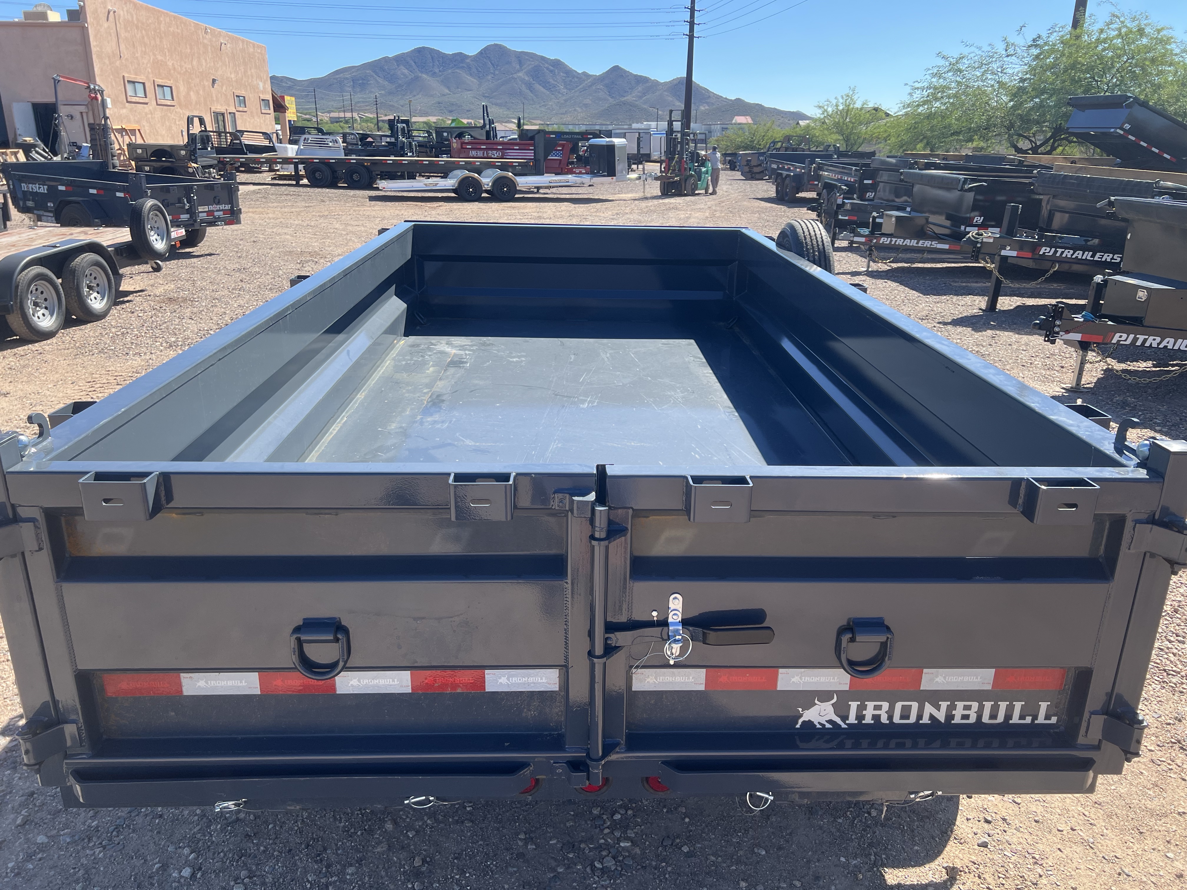 Norstar 14x83 IronBull Tandem Axle Dump, 15K GVWR, 24" Sides