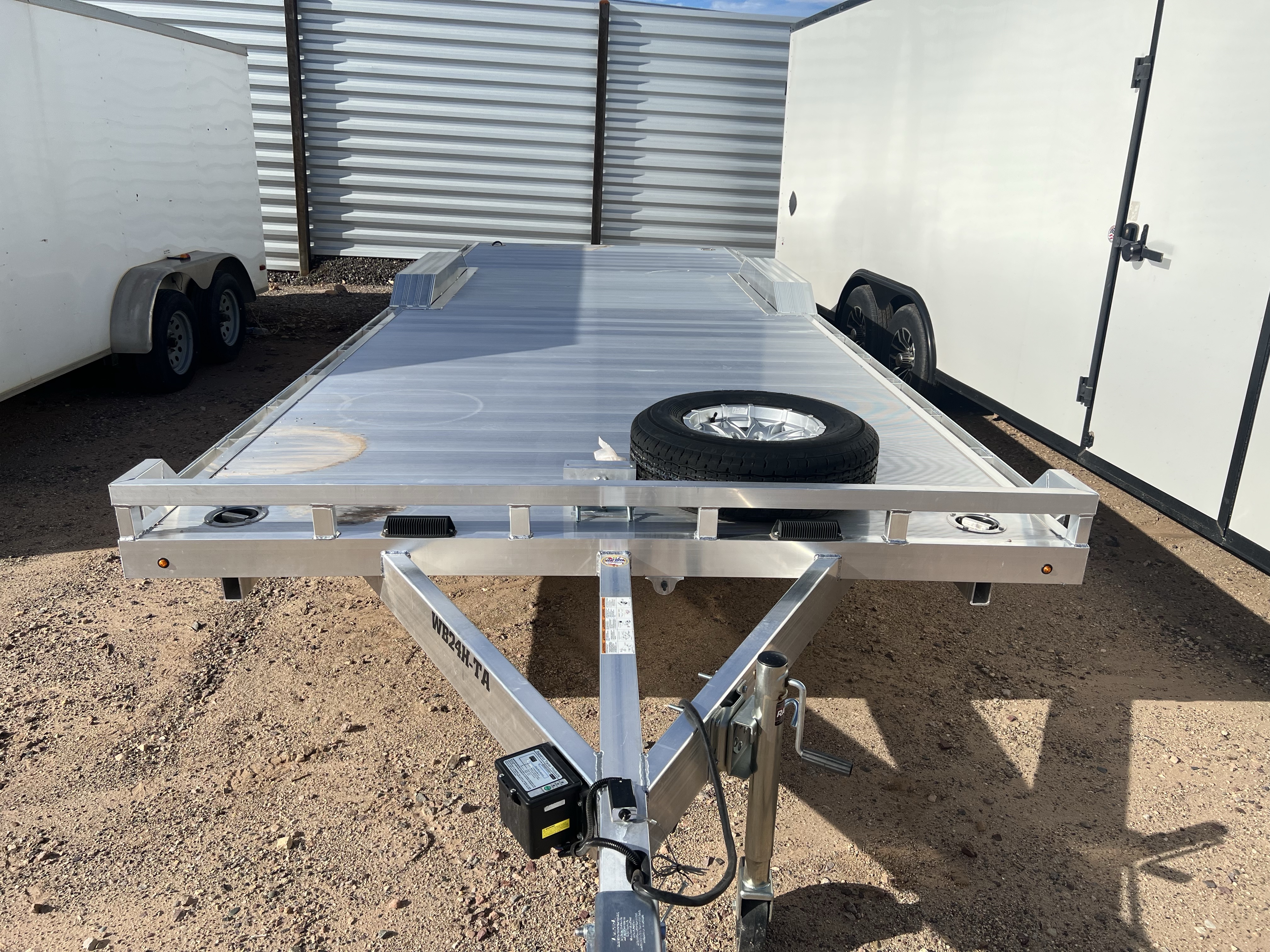 Aluma 24'x102" Aluminum Car Trailer w/ Ramps (WB24H)