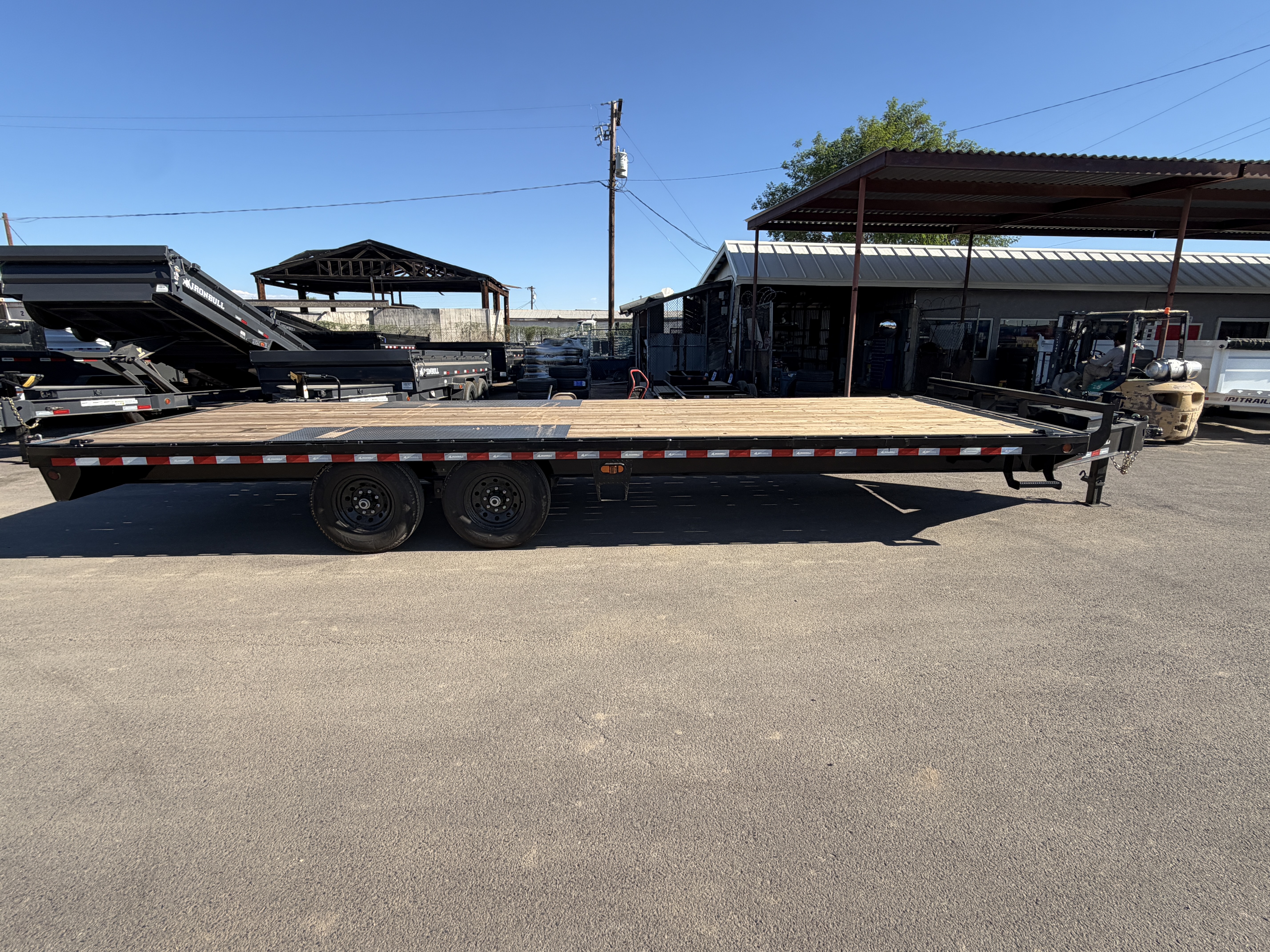 Iron Bull 24'x102" Pintle Deckover Tilt Trailer (TDP)