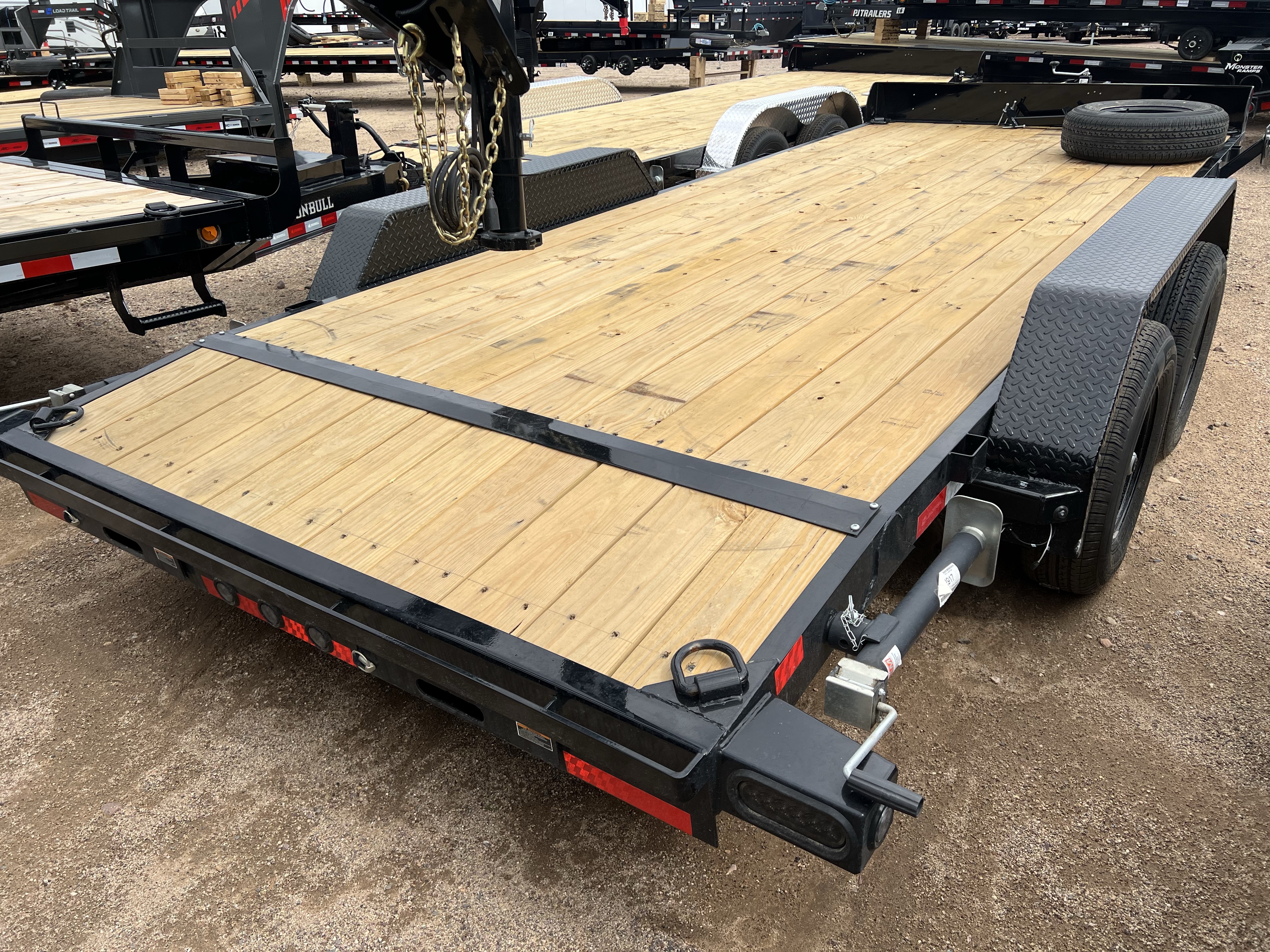 Load Trail 18x83 Tandem Axle Car Hauler, 10K GVWR, Slide In Ramps