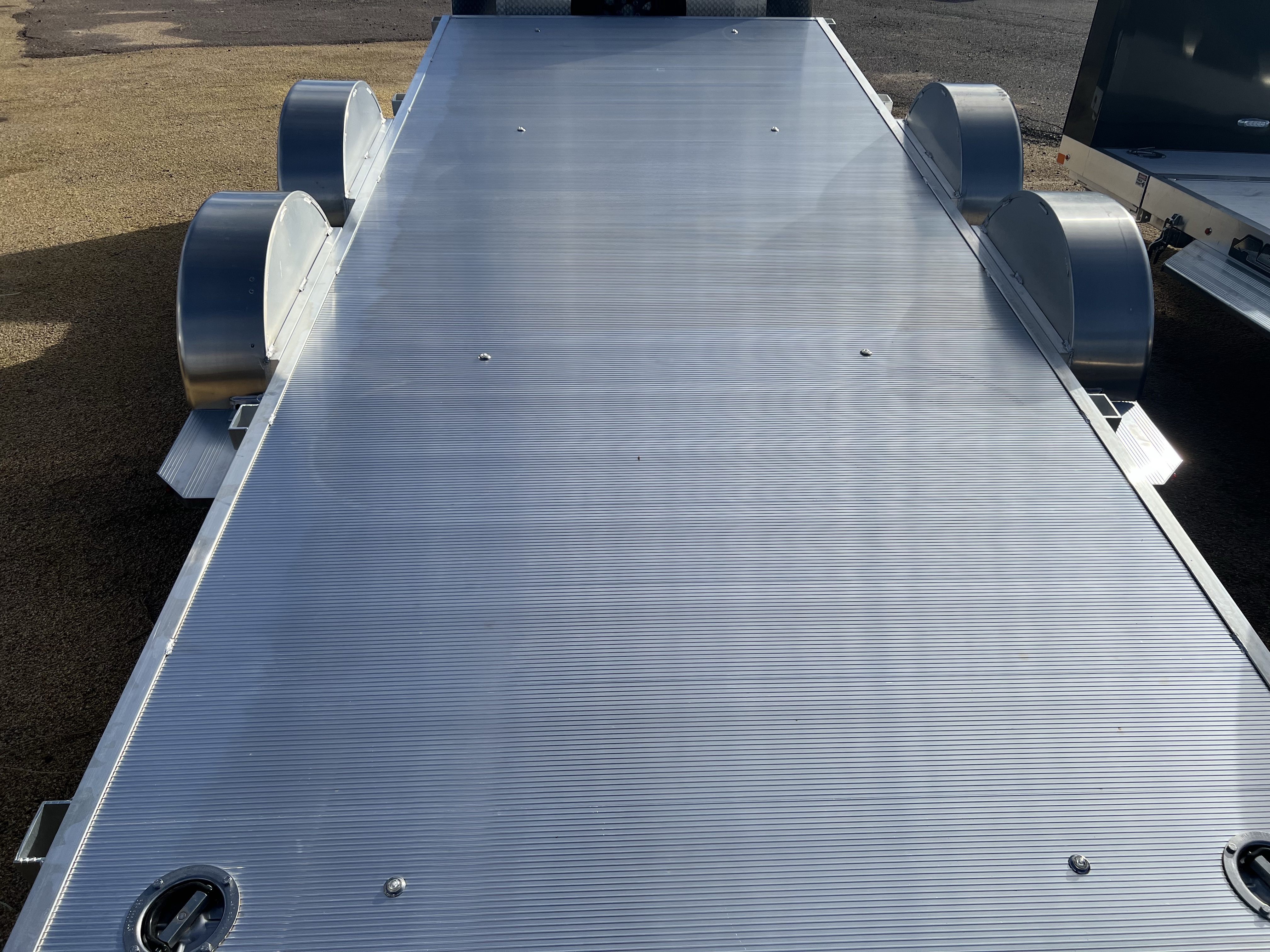 Aluma 16'x82" Aluminum 8216LP TILT Trailer w/ Ramps (8216LP-TILT)