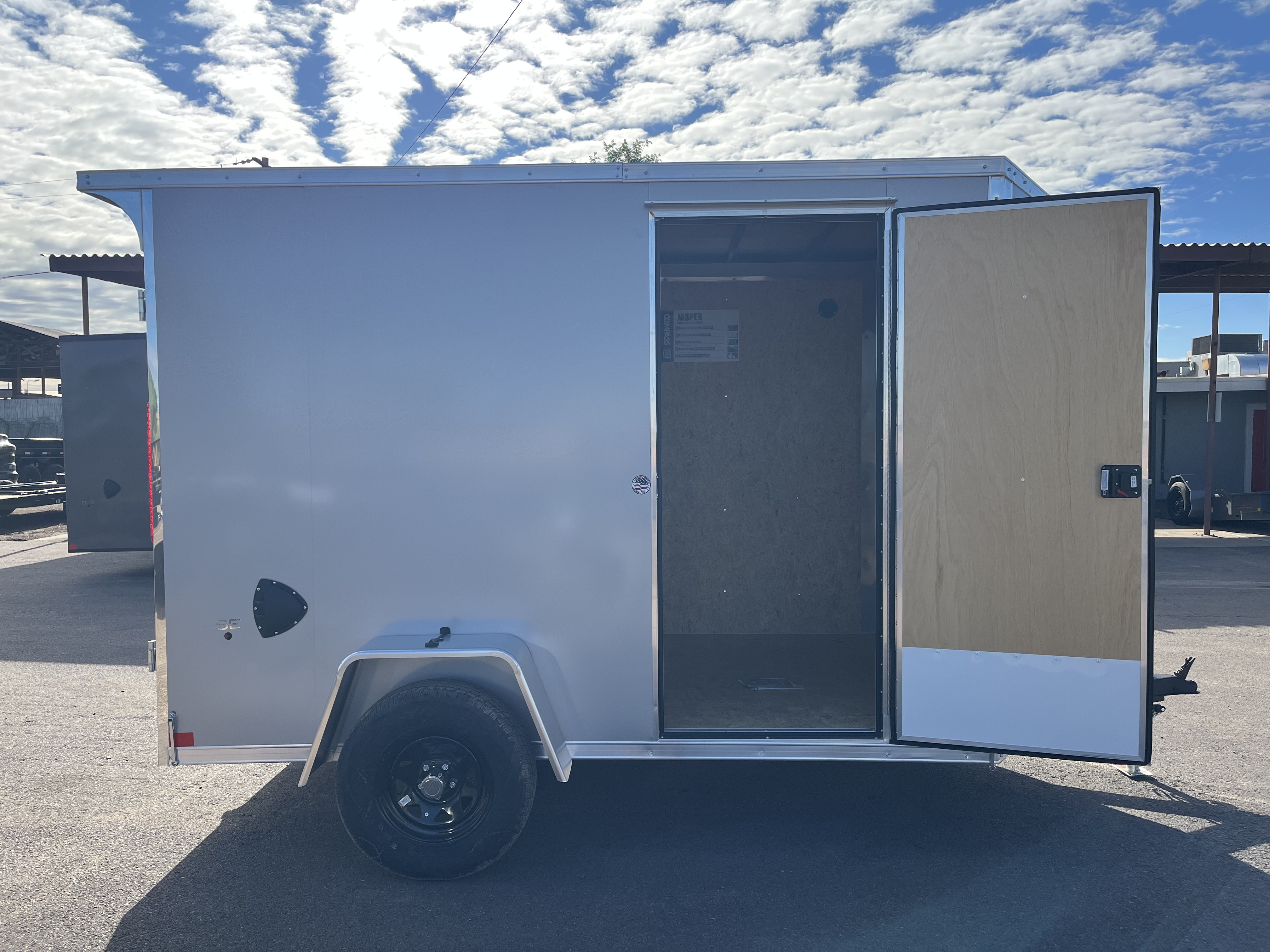 Compass 10x6 Jasper SE, 3K GVWR, Rear Double Doors