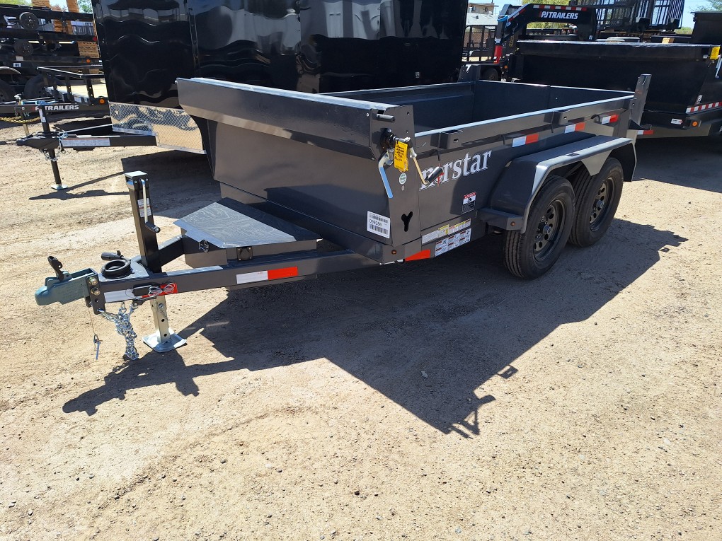 Norstar 10x60 Norstar Tandem Axle Dump, 7K GVWR, 20" Sides