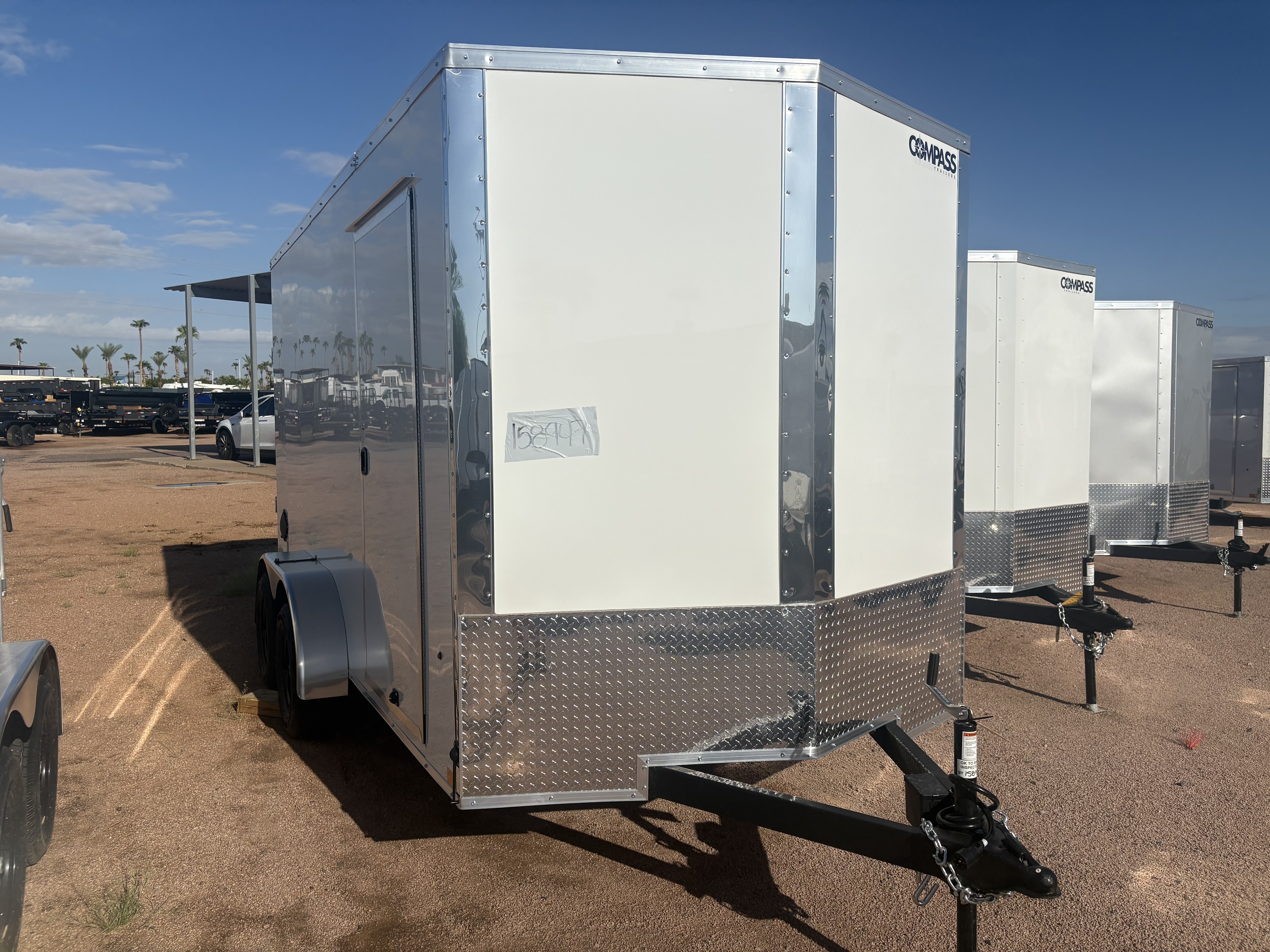 Compass 14x7 Indigo DLX, 7K GVWR, Ramp Door