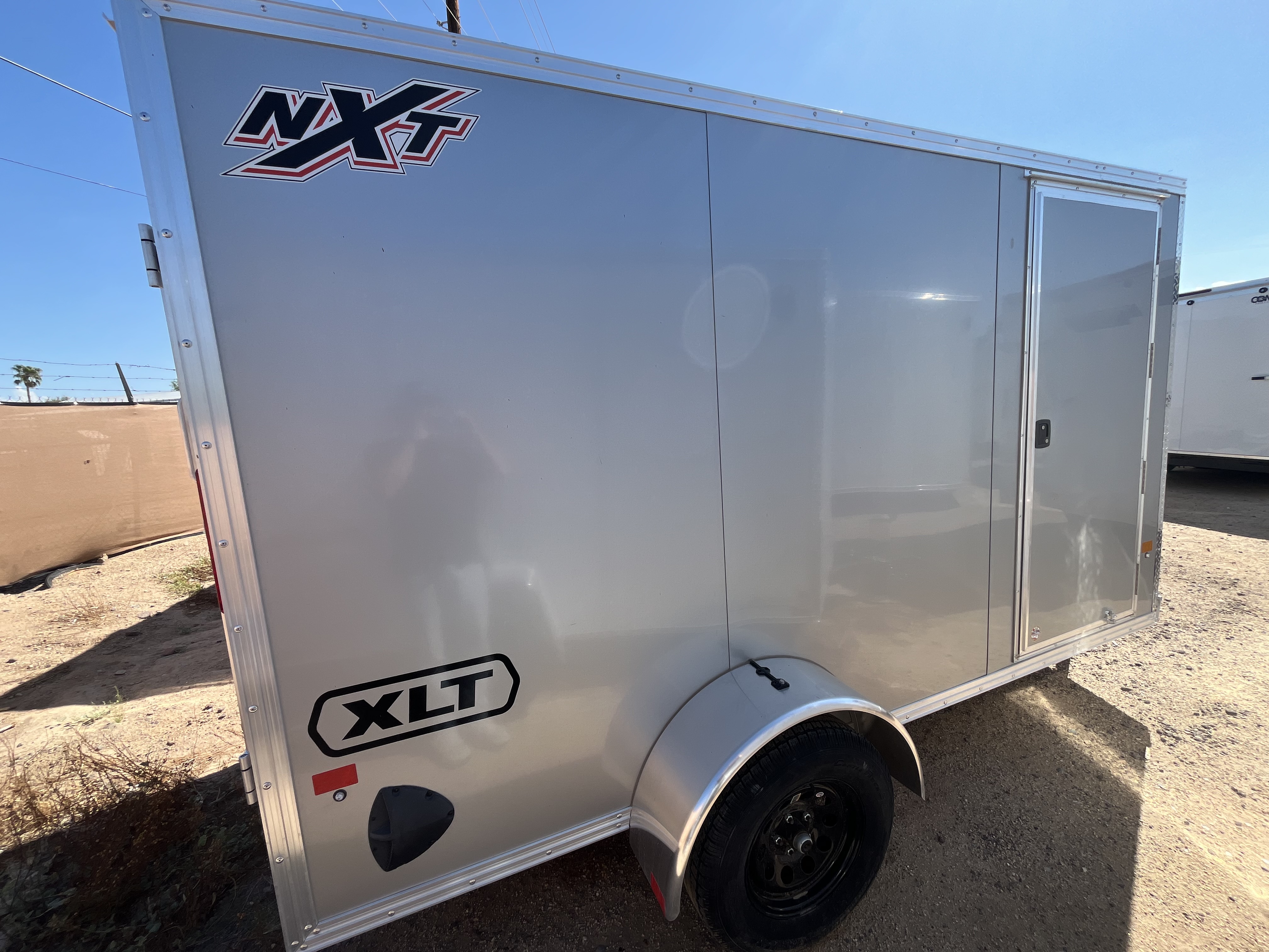 EZ Hauler 6'x12' Enclosed Cargo Trailer w/ Rear Ramp Door (NXT)