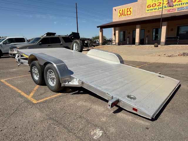 Aluma 18x82 All Aluminum, 7K GVWR, Tandem Axle, Tilt - 8218TILT-TA-EL-RTD
