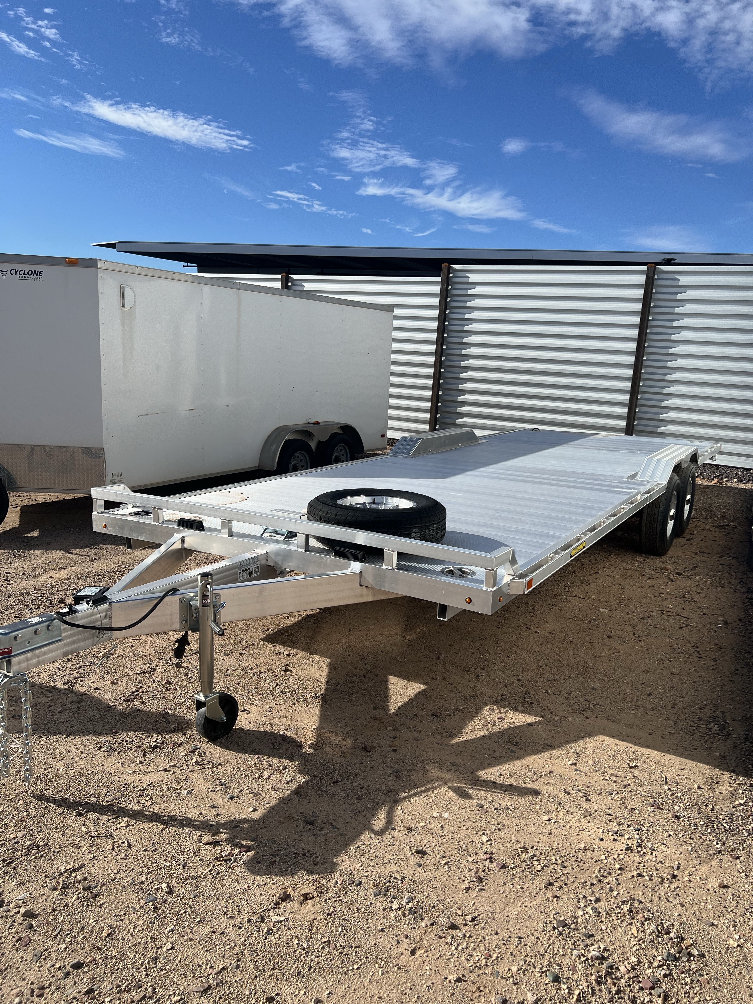 Aluma 24'x102" Aluminum Car Trailer w/ Ramps (WB24H)