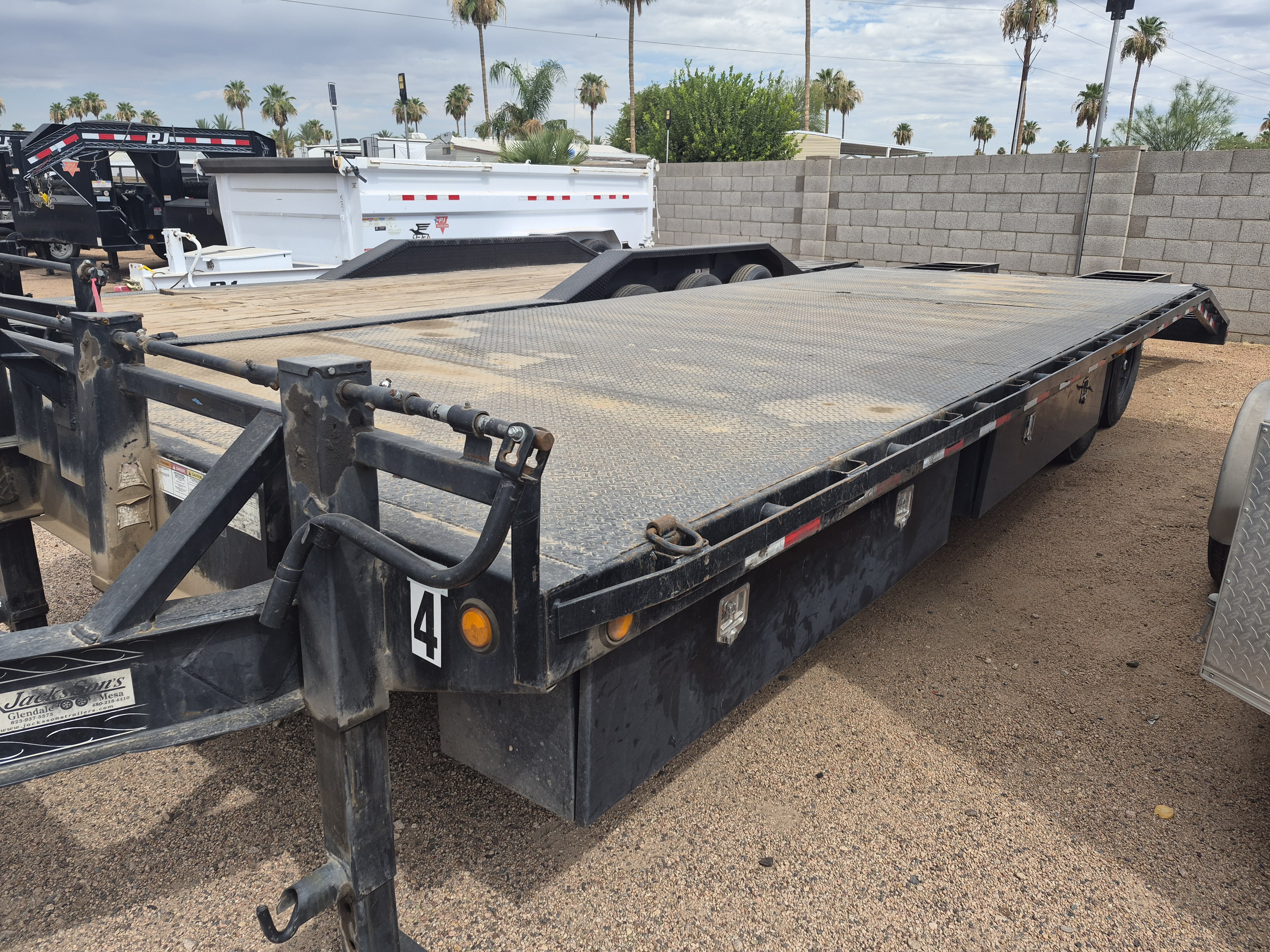 PJ Trailers 26'x102" I-Beam Deckover Trailer (F8)
