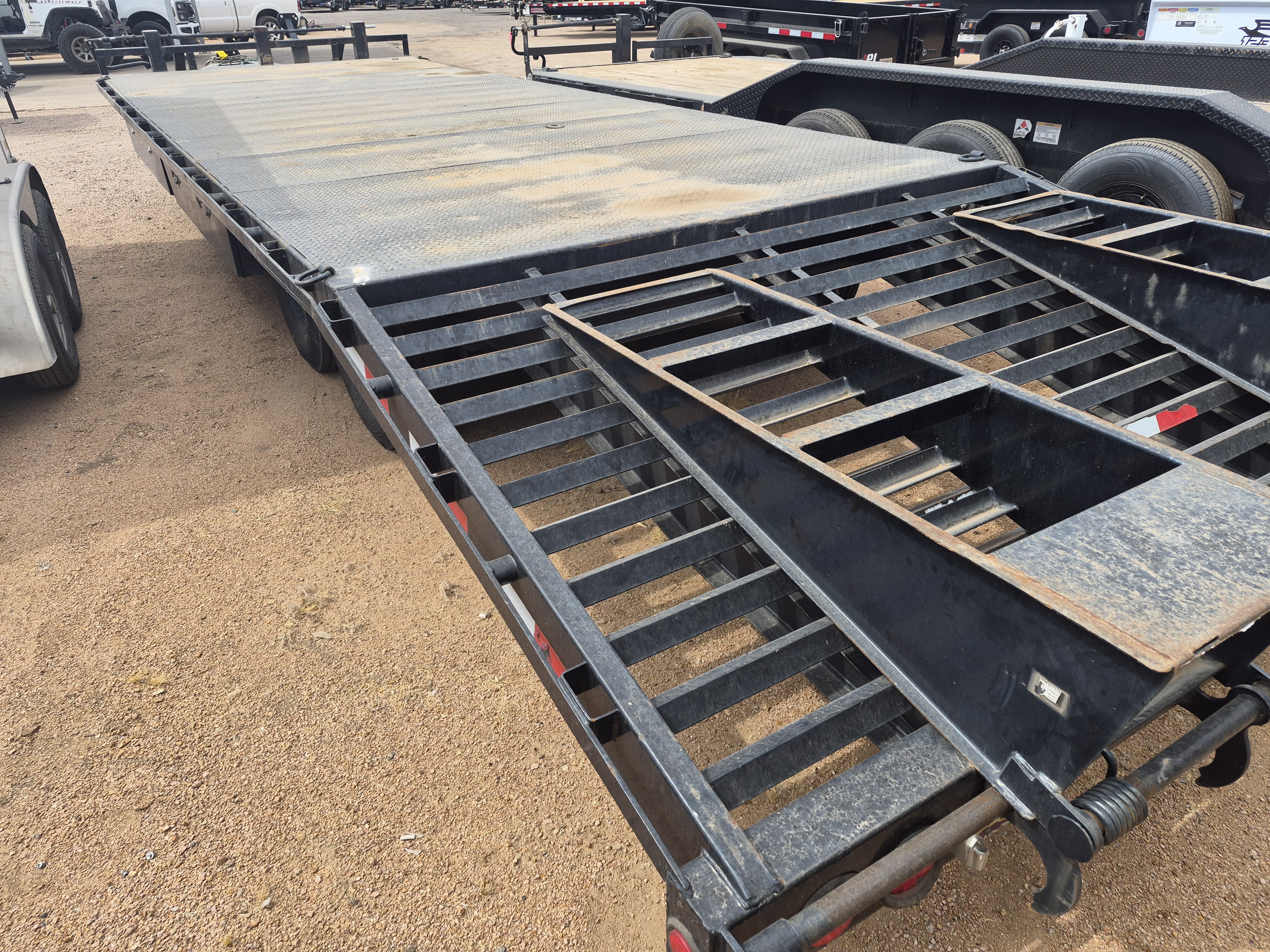 PJ Trailers 26'x102" I-Beam Deckover Trailer (F8)