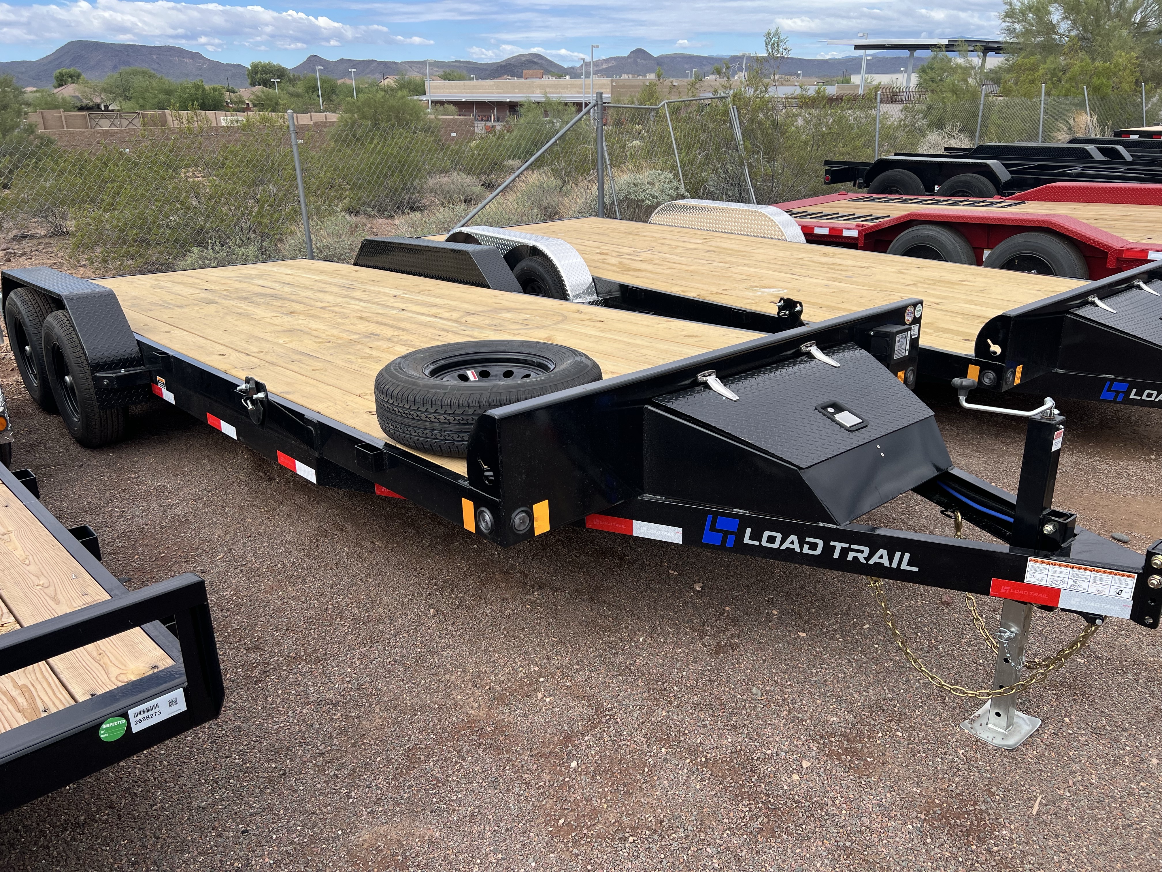 Load Trail 20x83 Tandem Axle Car Hauler, 10K GVWR, Slide In Ramps