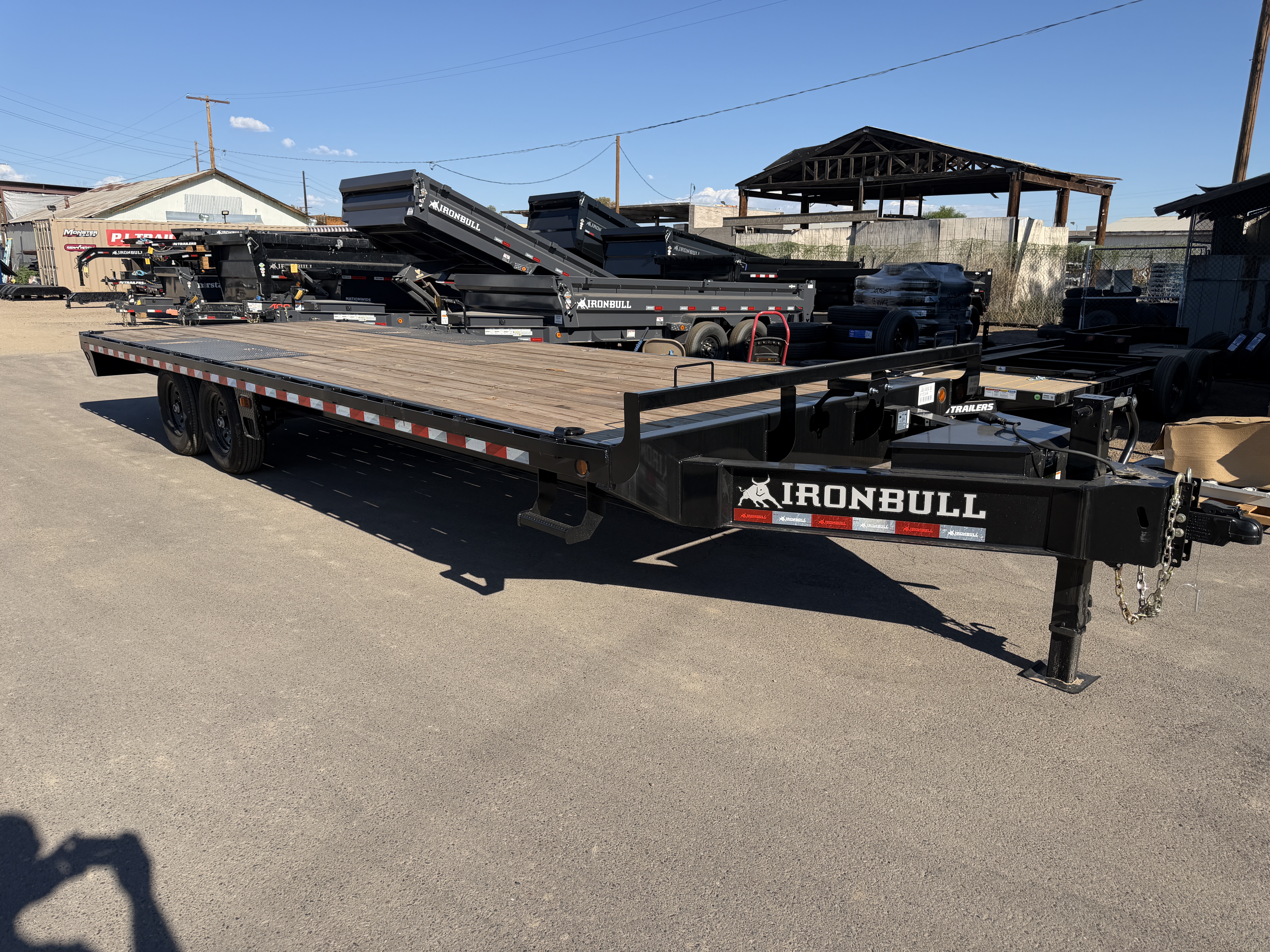 Iron Bull 24'x102" Pintle Deckover Tilt Trailer (TDP)