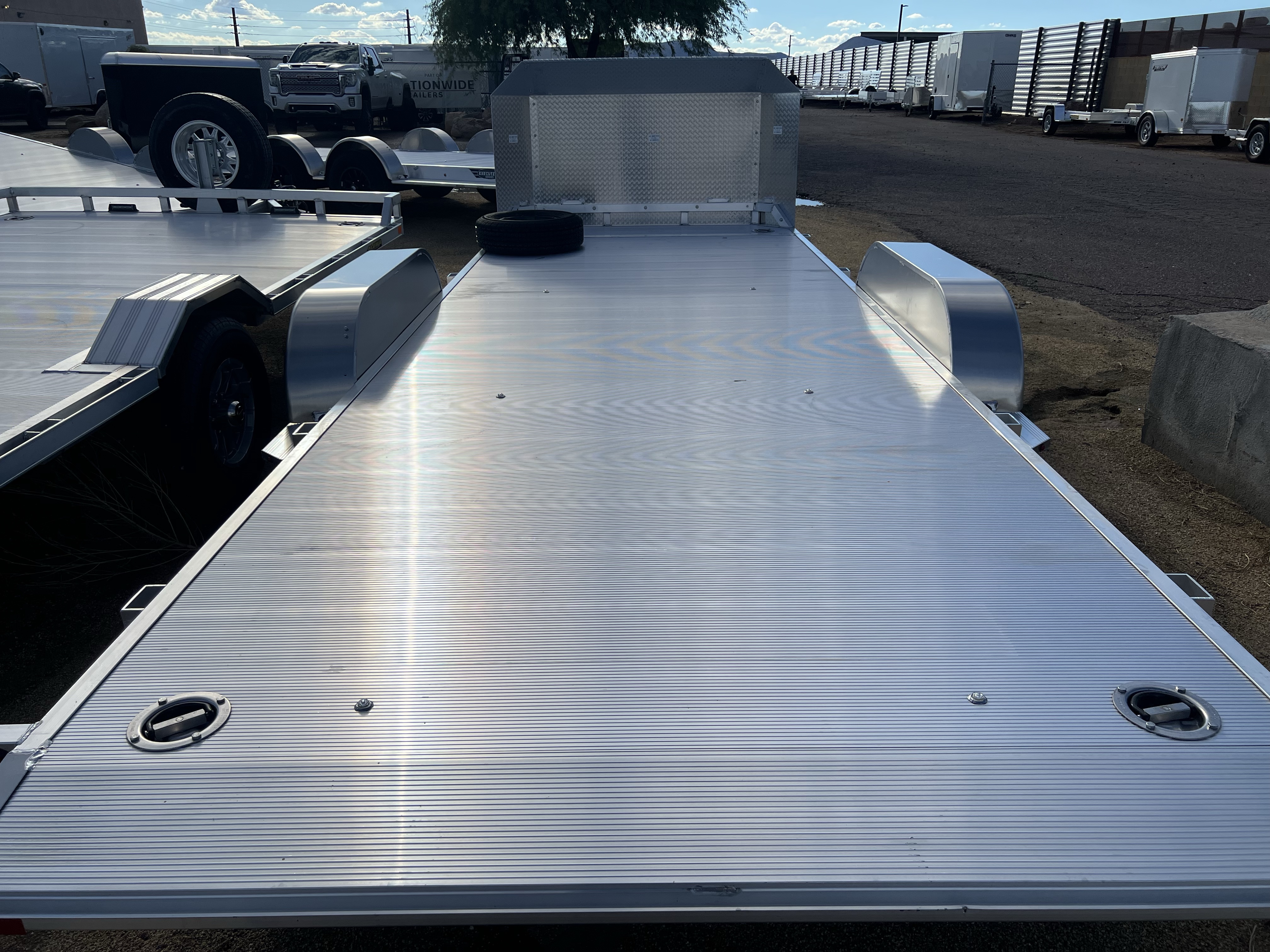 Aluma 18'x82" Aluminum 8218ANV TILT Trailer (8218ANV-TILT)