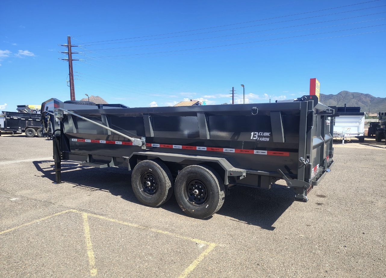 ARC Trailers 16'x83" Gooseneck Telescopic Dump Trailer w/ 36" Sides (GDT)