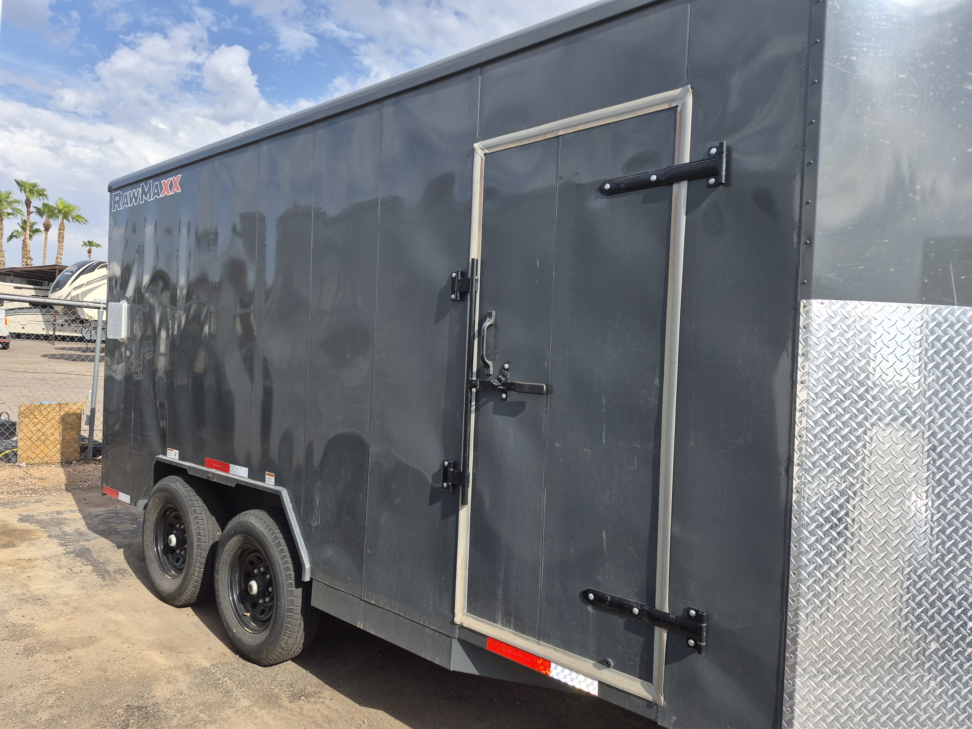 Rawmaxx Rawmax 8.5x16 Cargo Trailer 14k GVW all steel construction