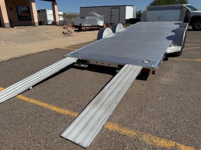 Aluma 18'x82" Aluminum 8218LP TILT Trailer w/ Ramps (8218LP-TILT)