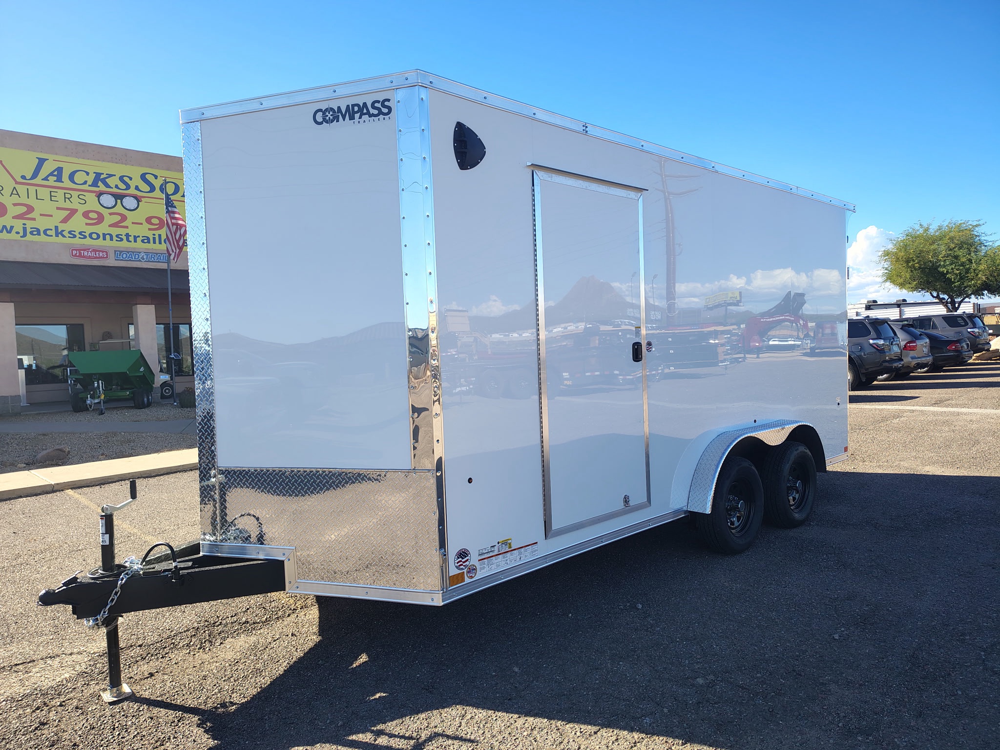 Compass 16x7.5 Jasper SE, 7K GVWR, Ramp Door