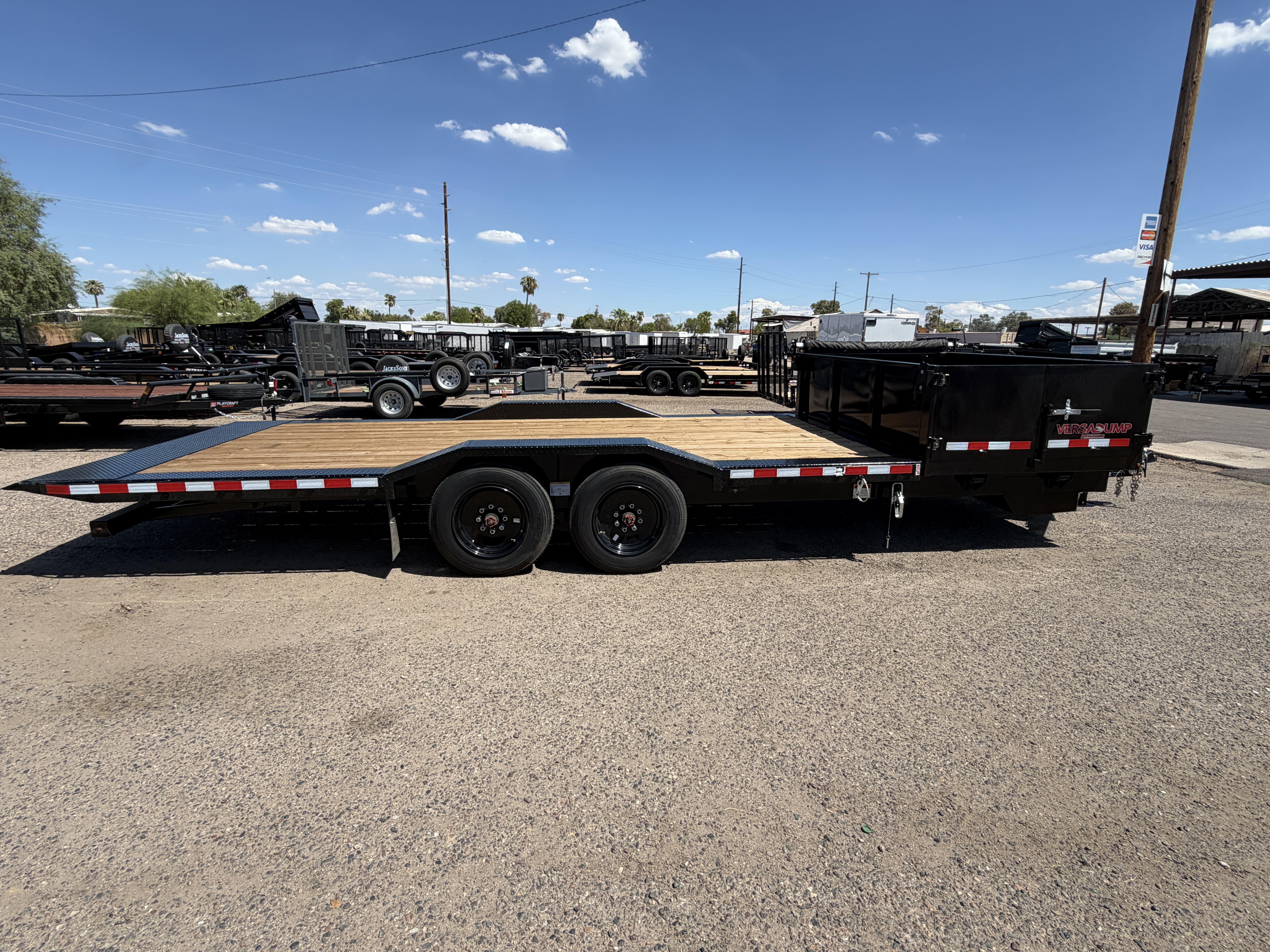 Midsota 23'x102" Scissor Side Dump Trailer w/ 24" Sides (HS)